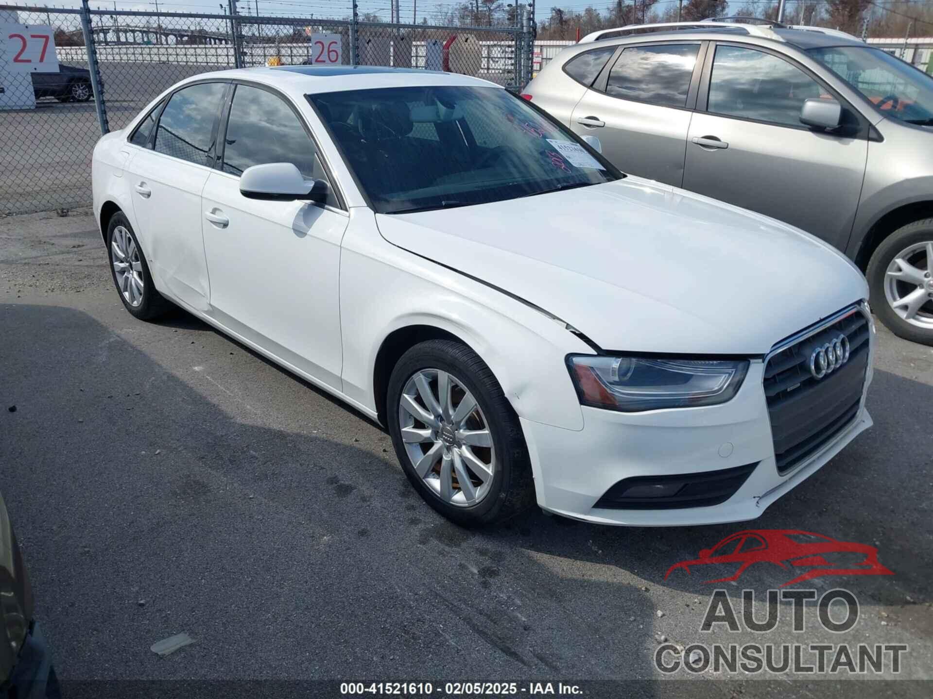 AUDI A4 2013 - WAUBFAFL4DA172236
