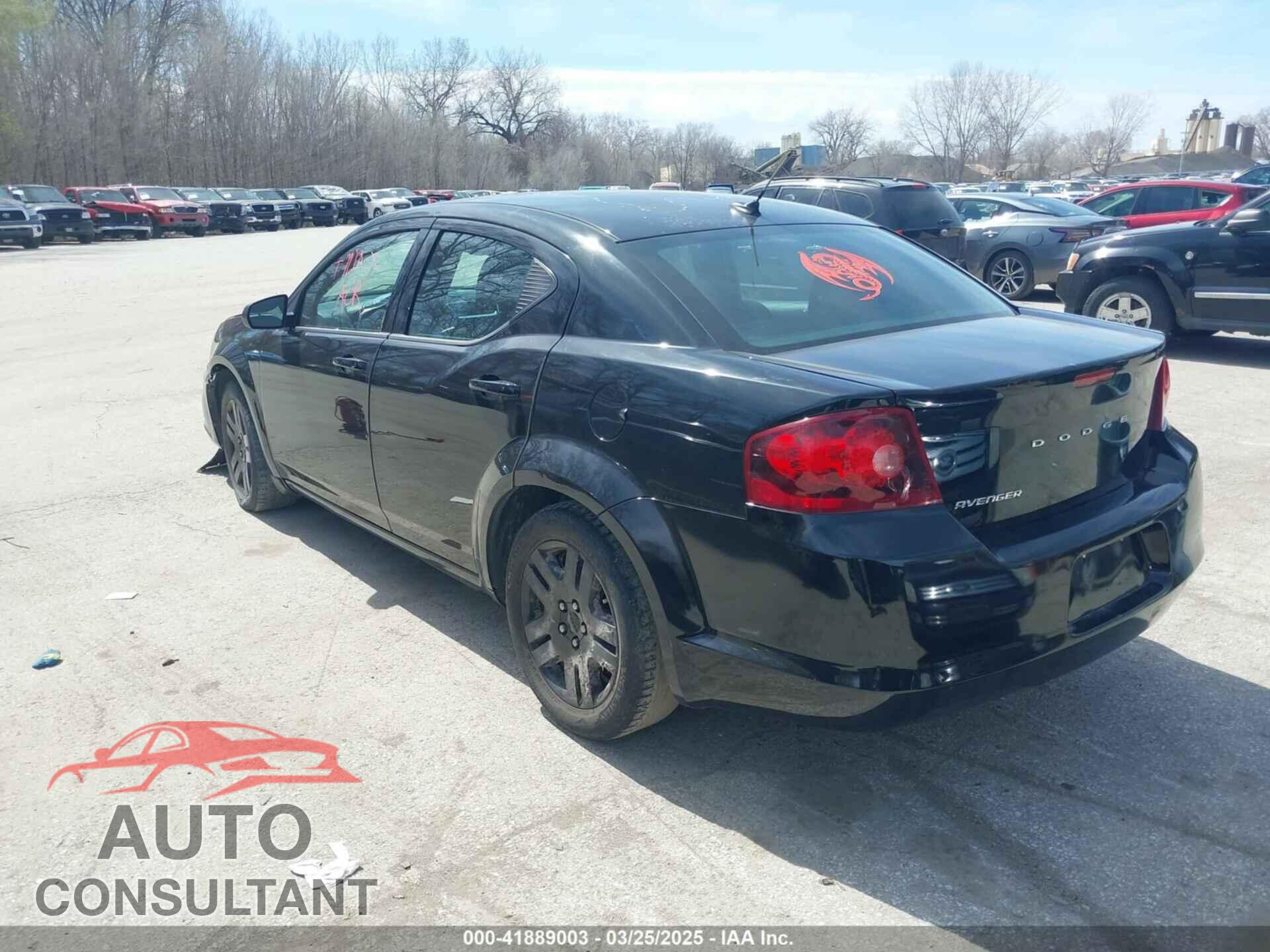 DODGE AVENGER 2013 - 1C3CDZABXDN540331