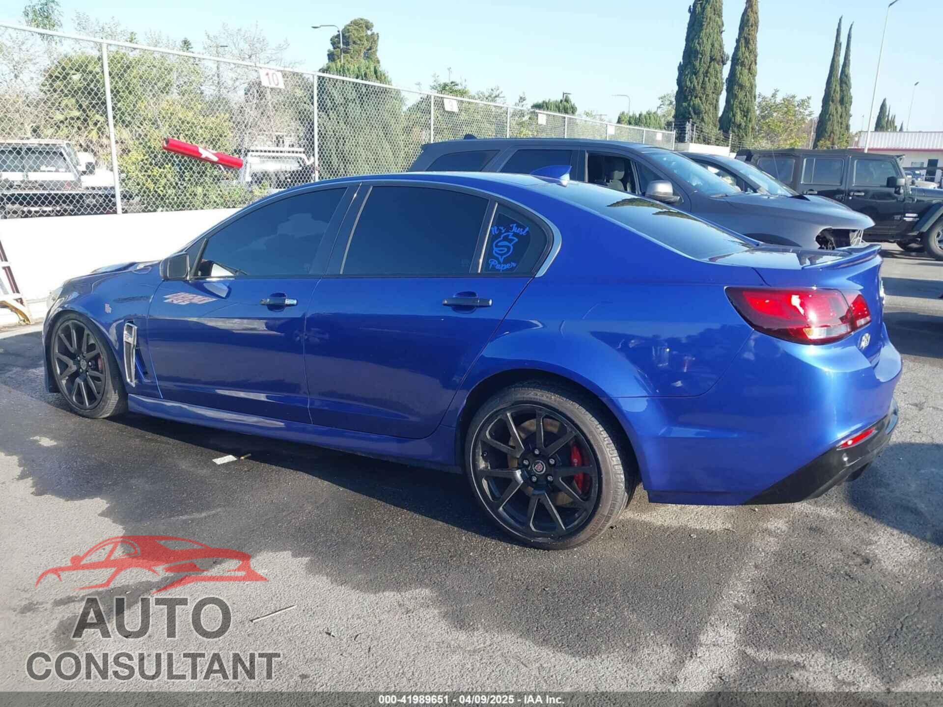 CHEVROLET SS 2017 - 6G3F15RW3HL302049