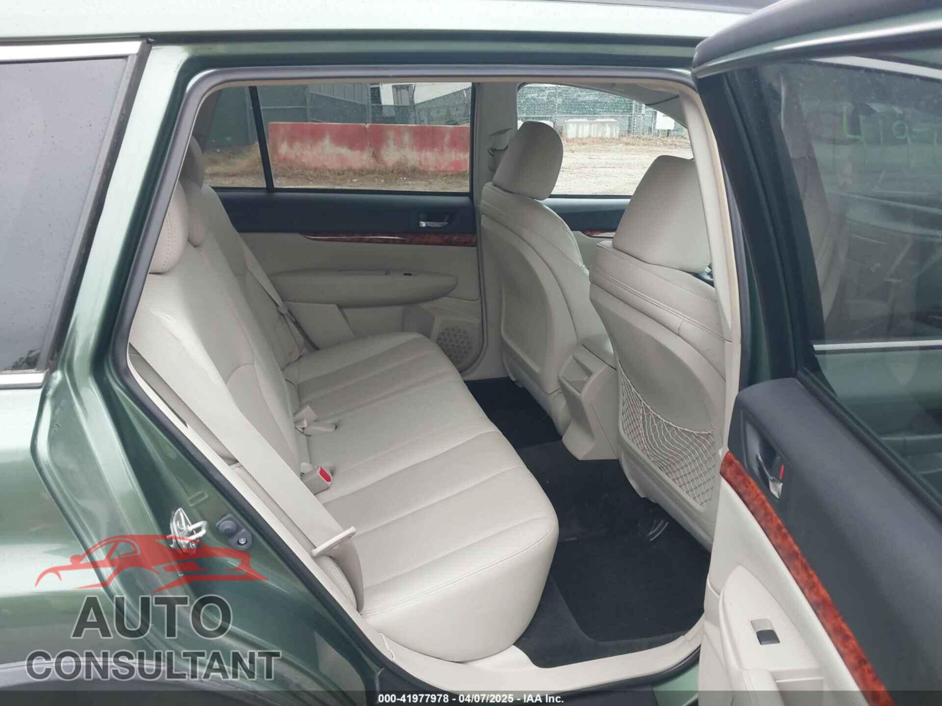 SUBARU OUTBACK 2012 - 4S4BRBKC3C3280965
