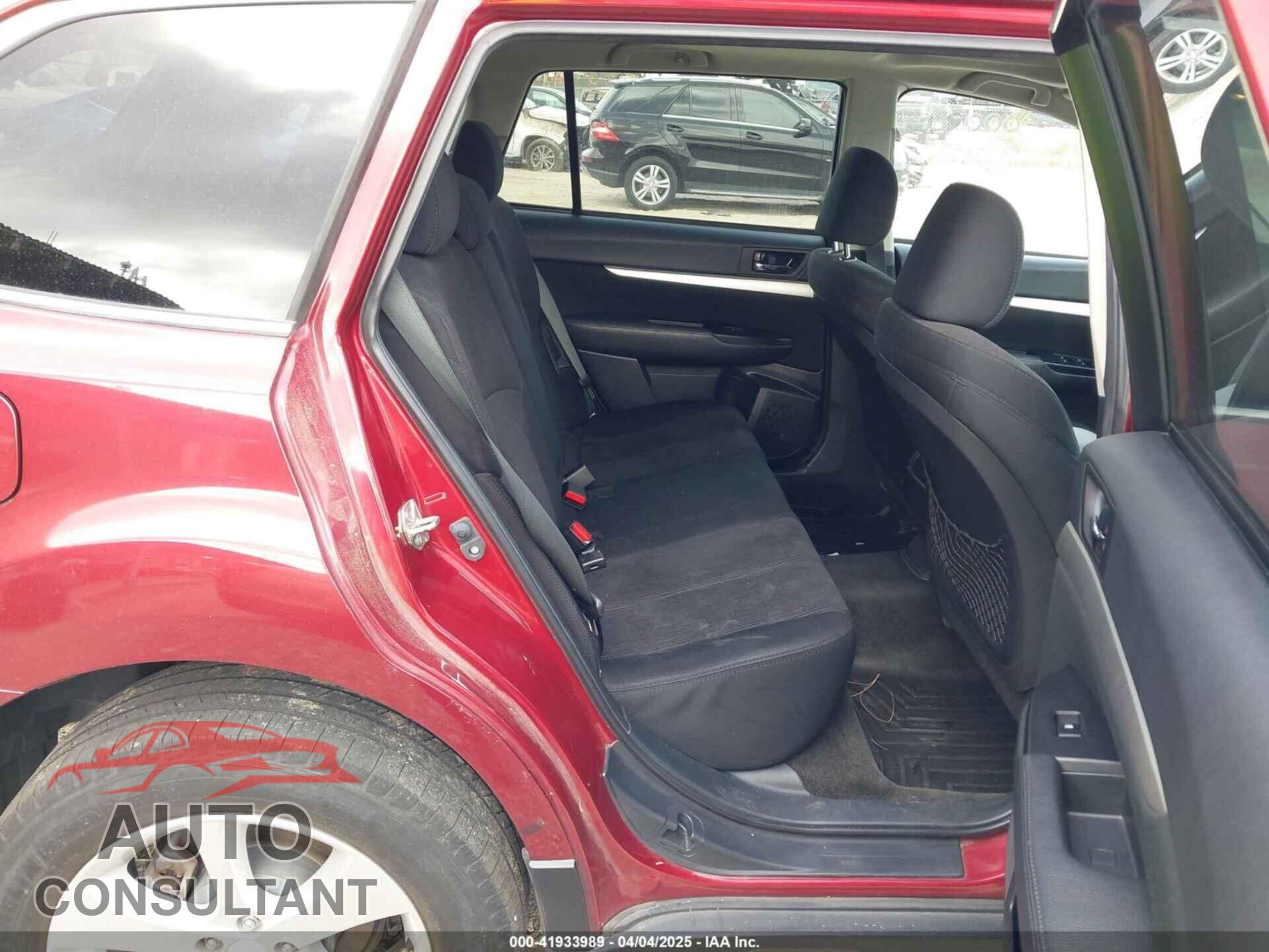 SUBARU OUTBACK 2013 - 4S4BRCGC5D3246266
