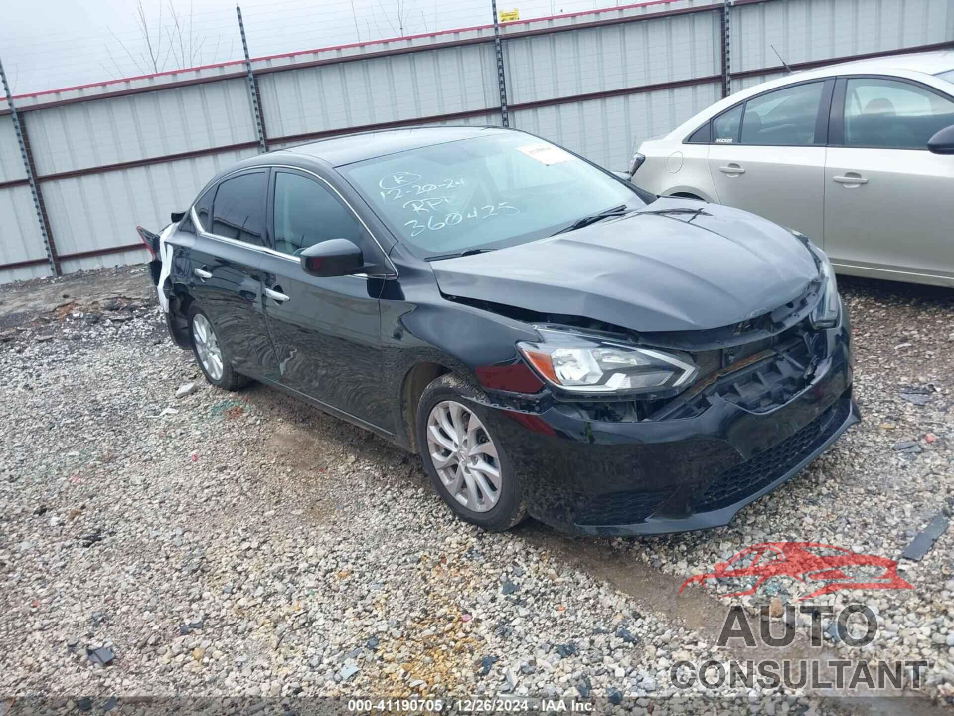 NISSAN SENTRA 2019 - 3N1AB7AP1KY360425