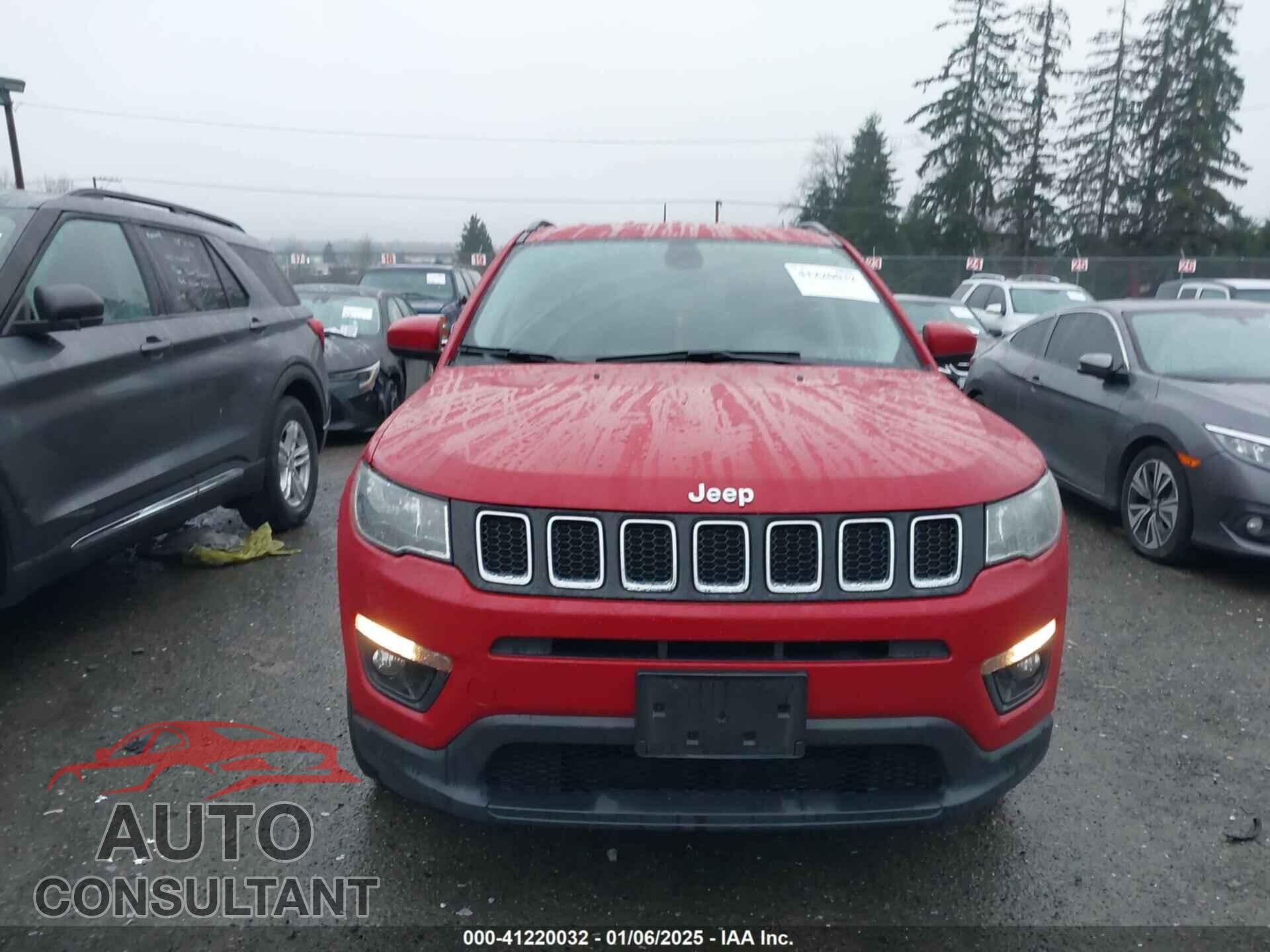 JEEP NEW COMPASS 2017 - 3C4NJDBB7HT665016