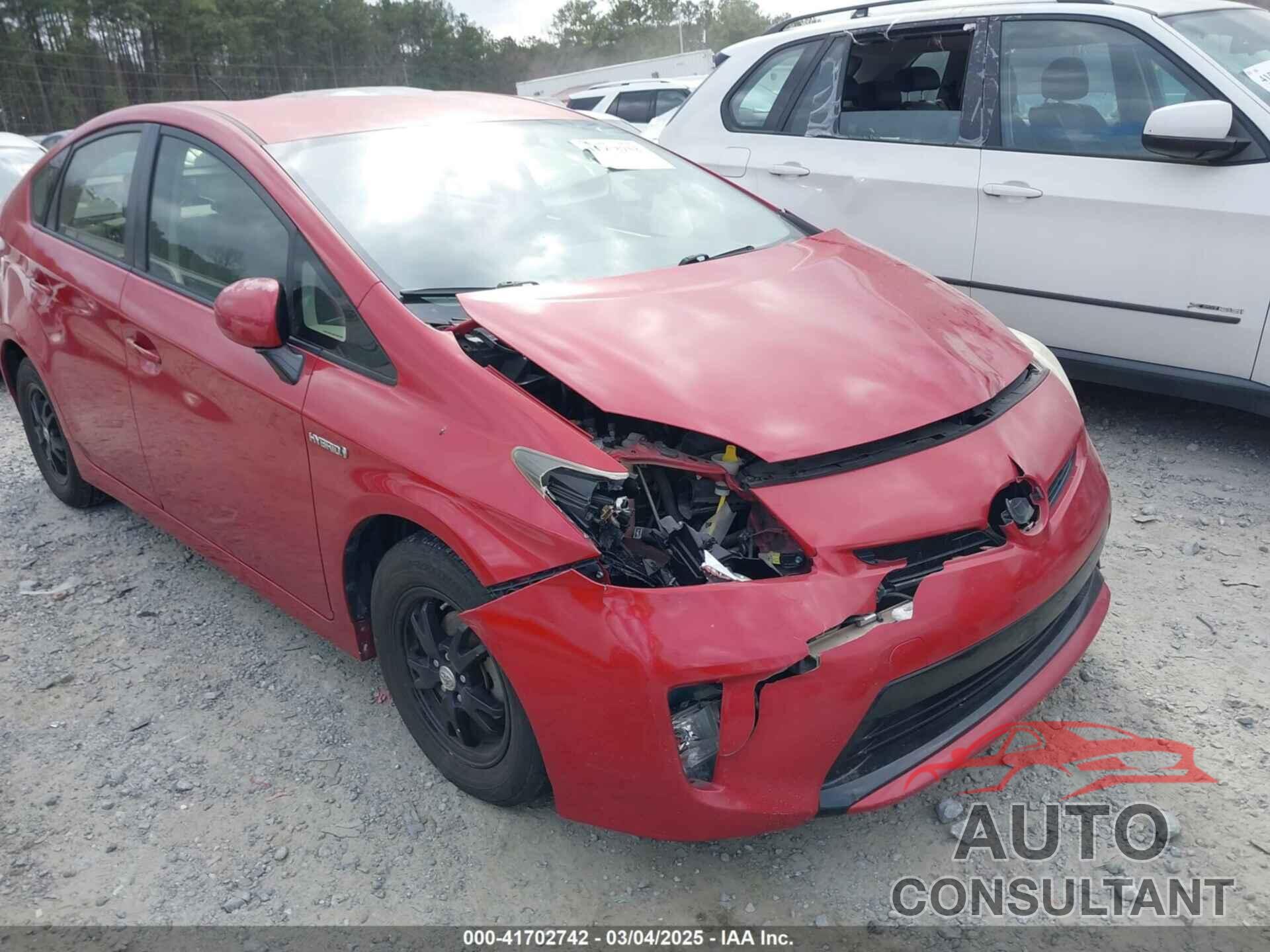 TOYOTA PRIUS 2013 - JTDKN3DU6D5649416