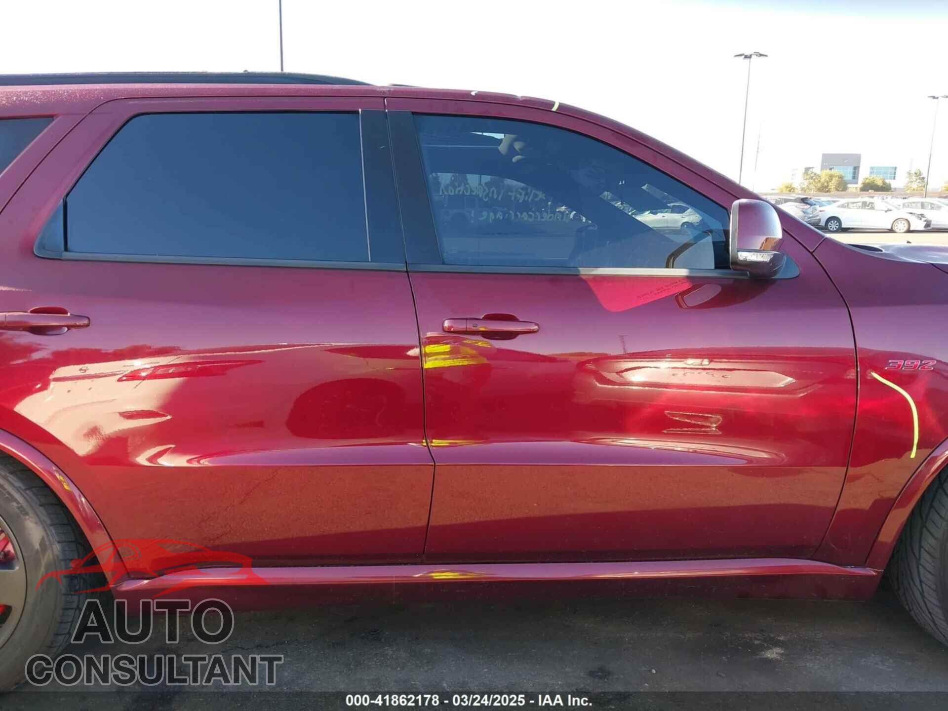 DODGE DURANGO 2018 - 1C4SDJGJ5JC291287