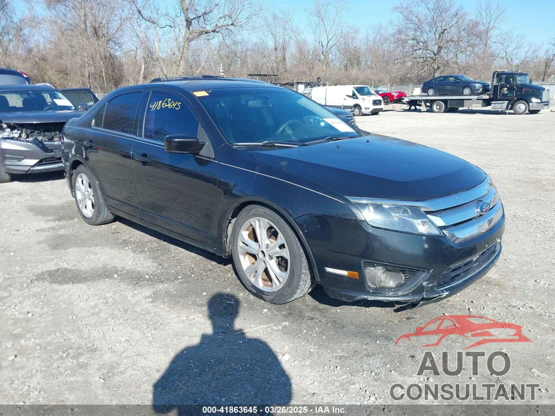 FORD FUSION 2012 - 3FAHP0HA8CR361594