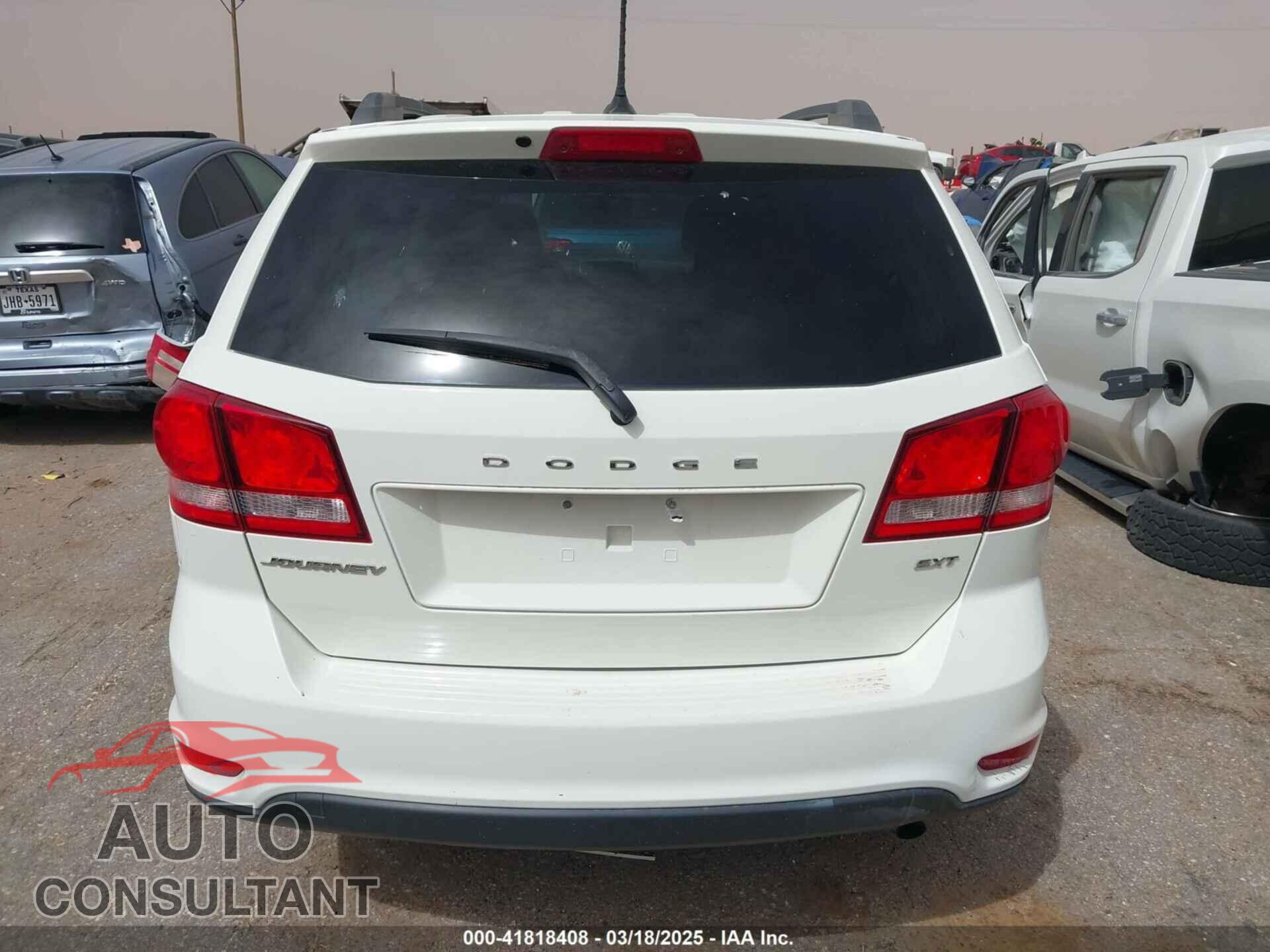 DODGE JOURNEY 2016 - 3C4PDCBB9GT156845