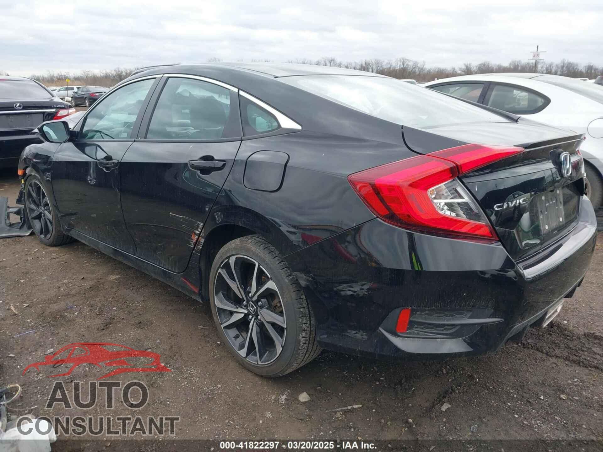 HONDA CIVIC 2019 - 2HGFC2F83KH566955