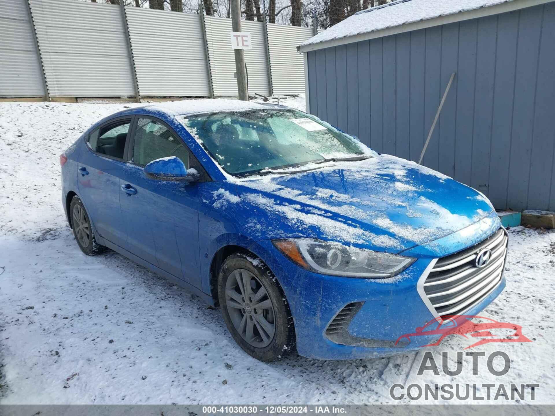 HYUNDAI ELANTRA 2018 - 5NPD84LF5JH220725