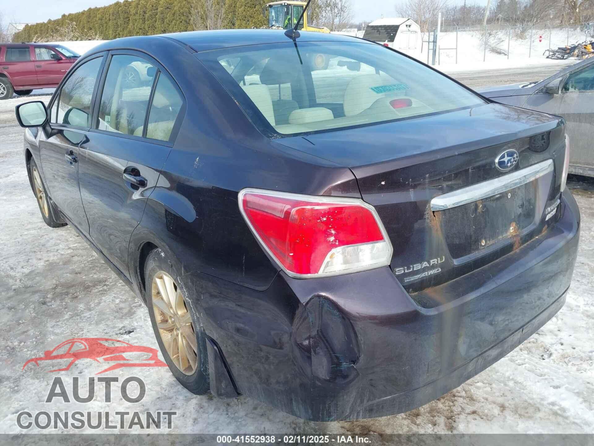 SUBARU IMPREZA 2012 - JF1GJAC68CH014709