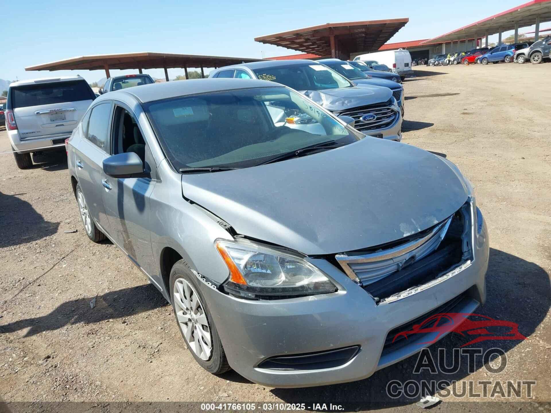 NISSAN SENTRA 2013 - 3N1AB7AP8DL775256