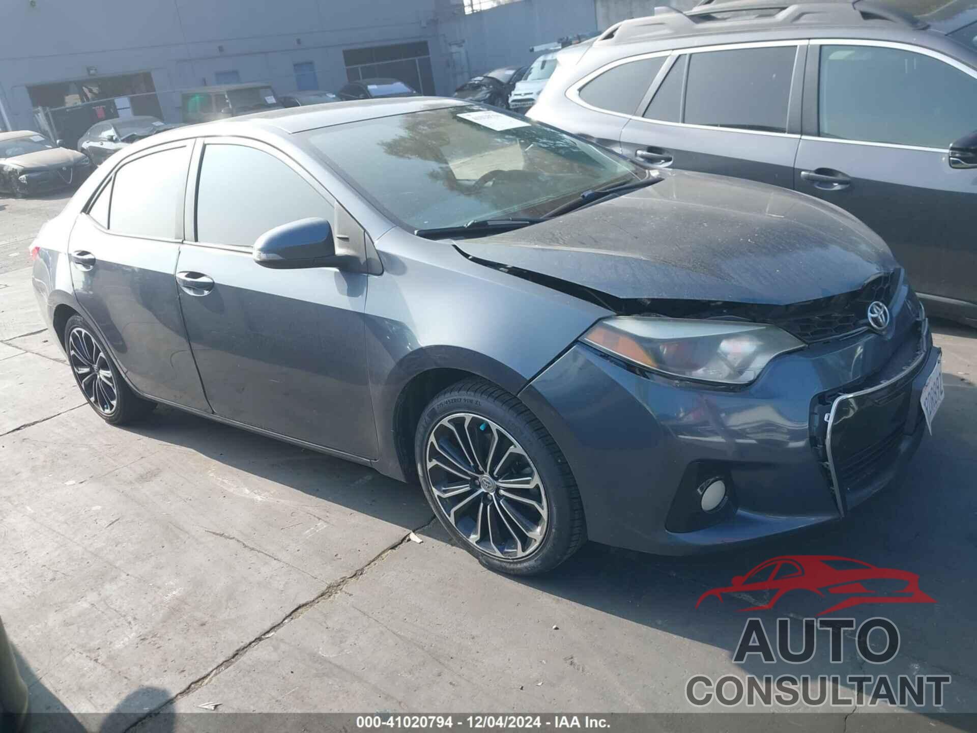 TOYOTA COROLLA 2016 - 5YFBURHE9GP416422