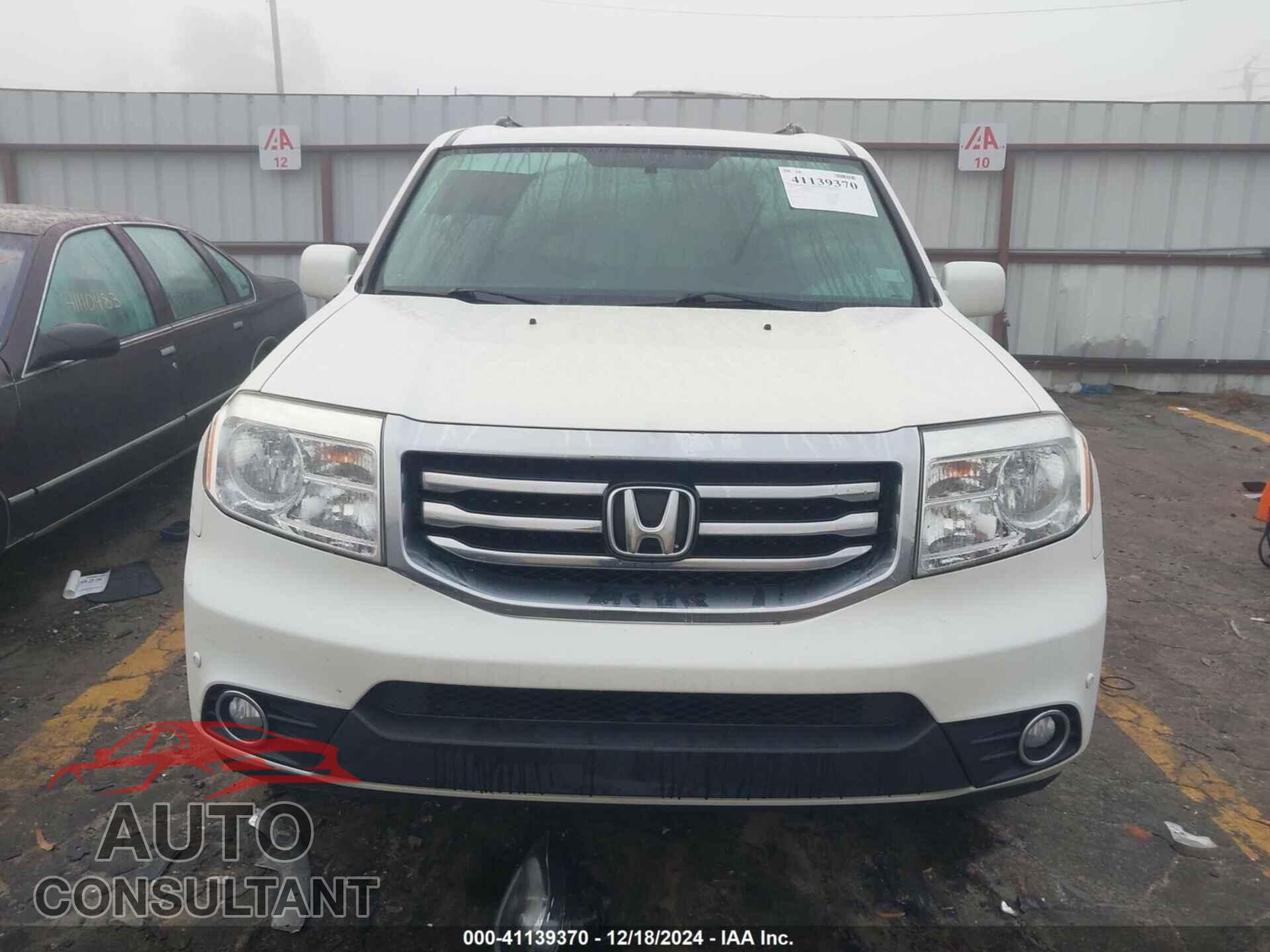HONDA PILOT 2013 - 5FNYF3H93DB011006