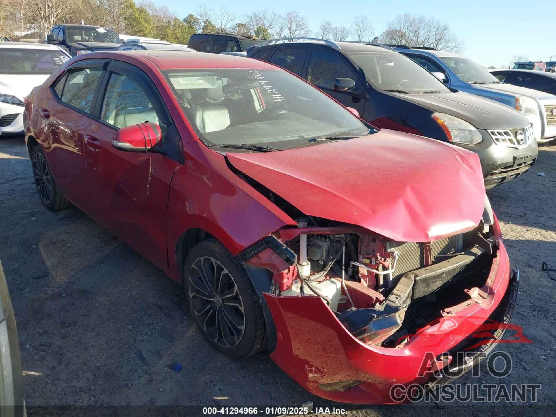 TOYOTA COROLLA 2014 - 2T1BURHE1EC078866