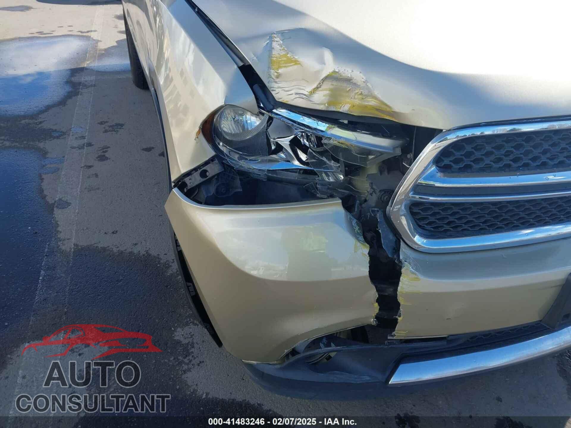 DODGE DURANGO 2011 - 1D4RE4GGXBC742431