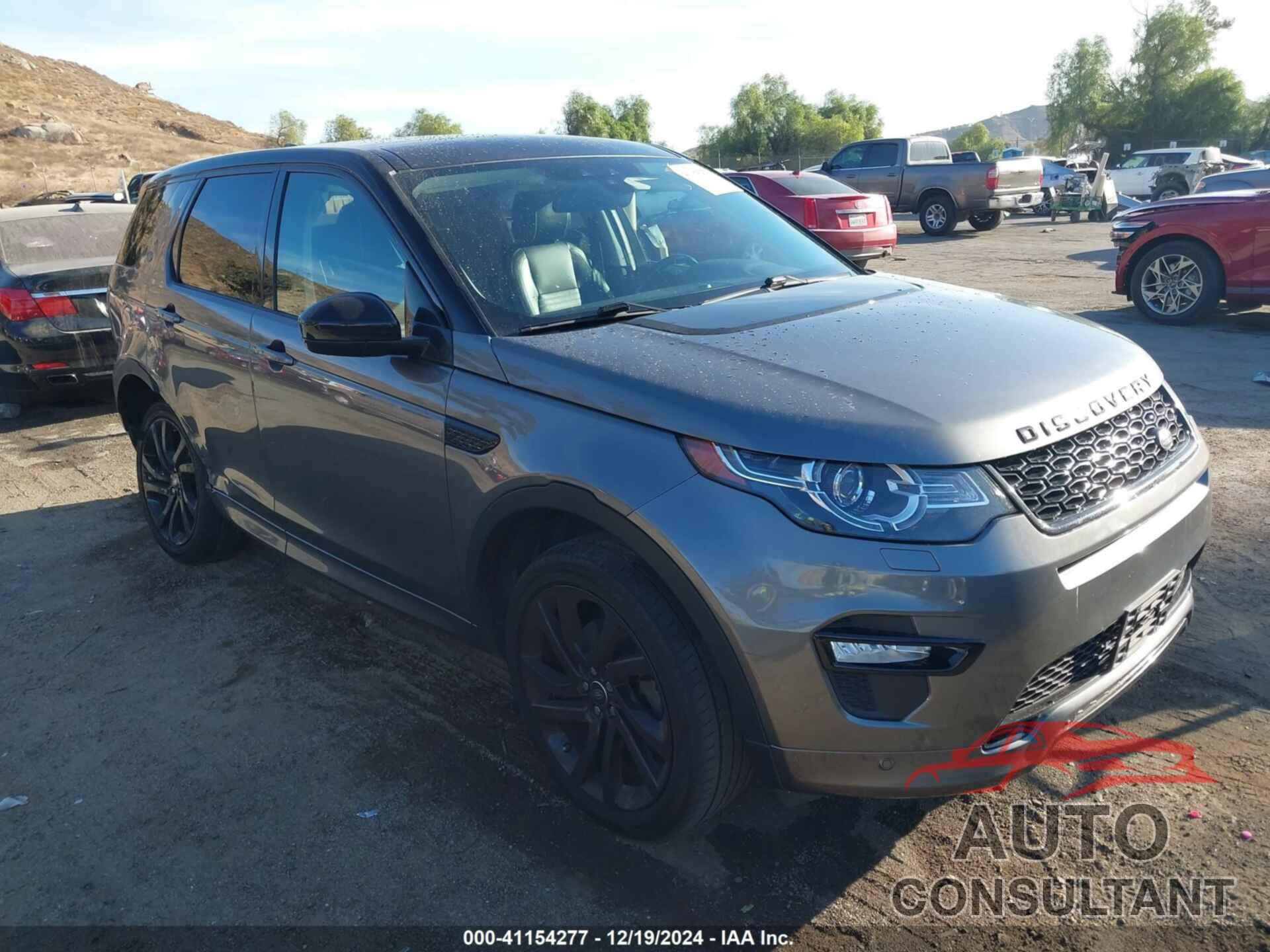 LAND ROVER DISCOVERY SPORT 2018 - SALCR2RX9JH752631