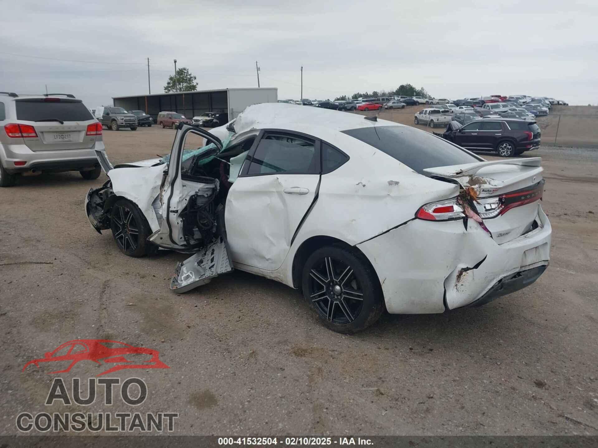DODGE DART 2013 - 1C3CDFBA7DD292467