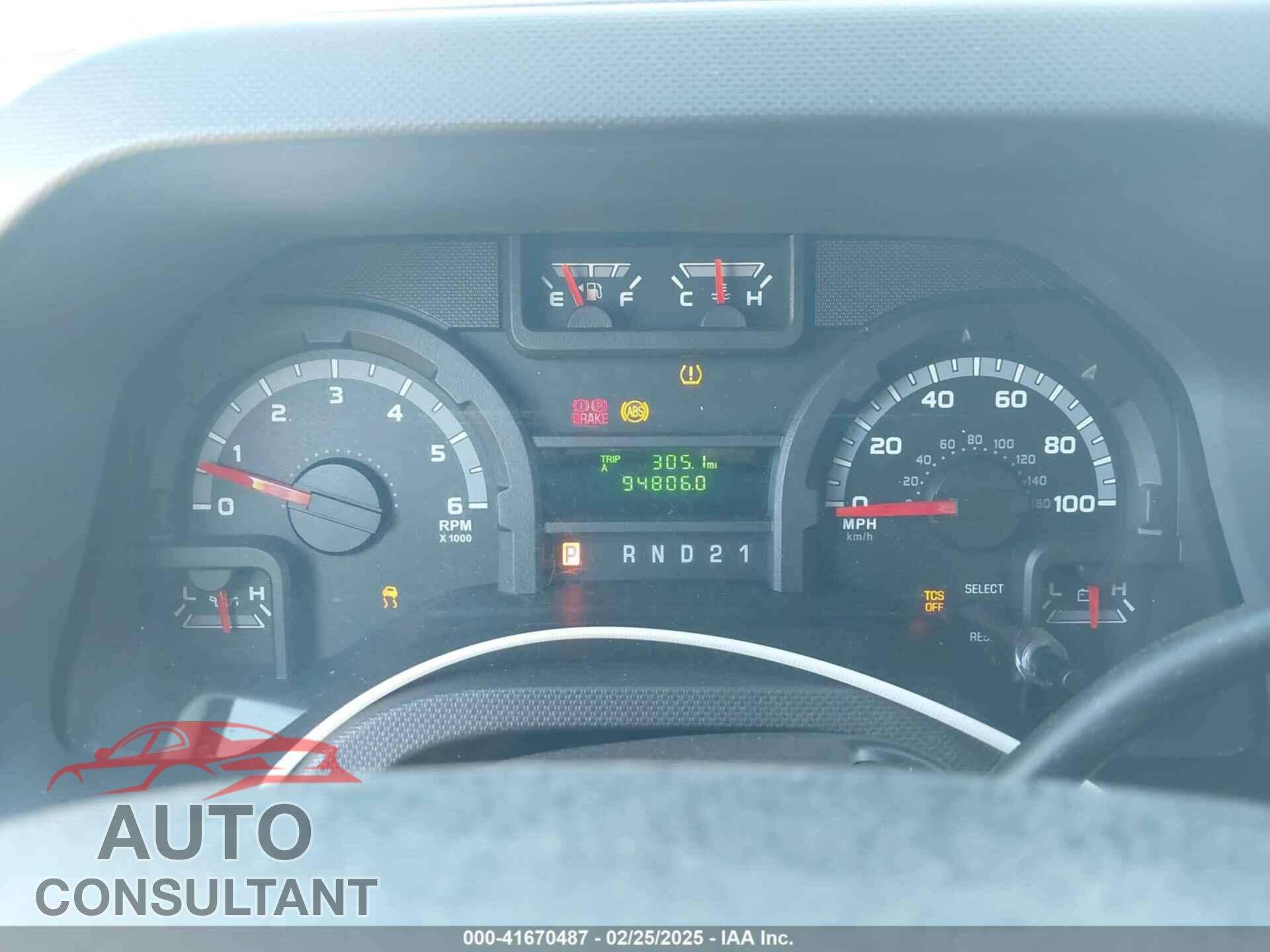 FORD E-150 2011 - 1FTNE1EW1BDB11551