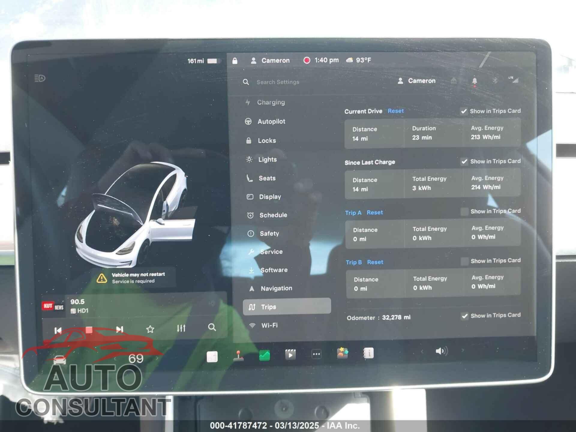 TESLA MODEL 3 2018 - 5YJ3E1EA2JF152709