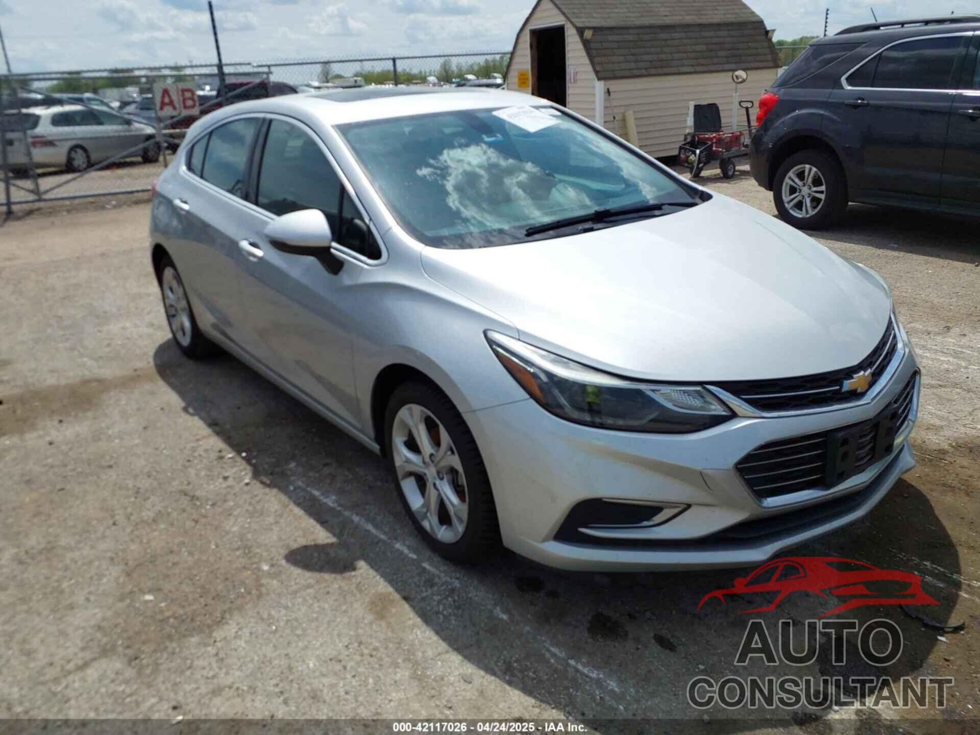CHEVROLET CRUZE 2017 - 3G1BF6SM1HS511174