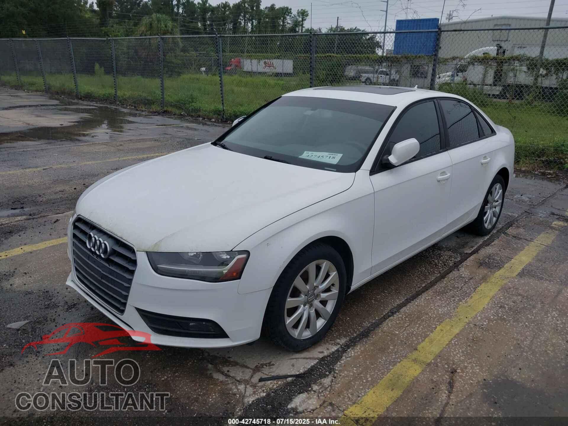AUDI A4 2014 - WAUAFAFL7EA106969