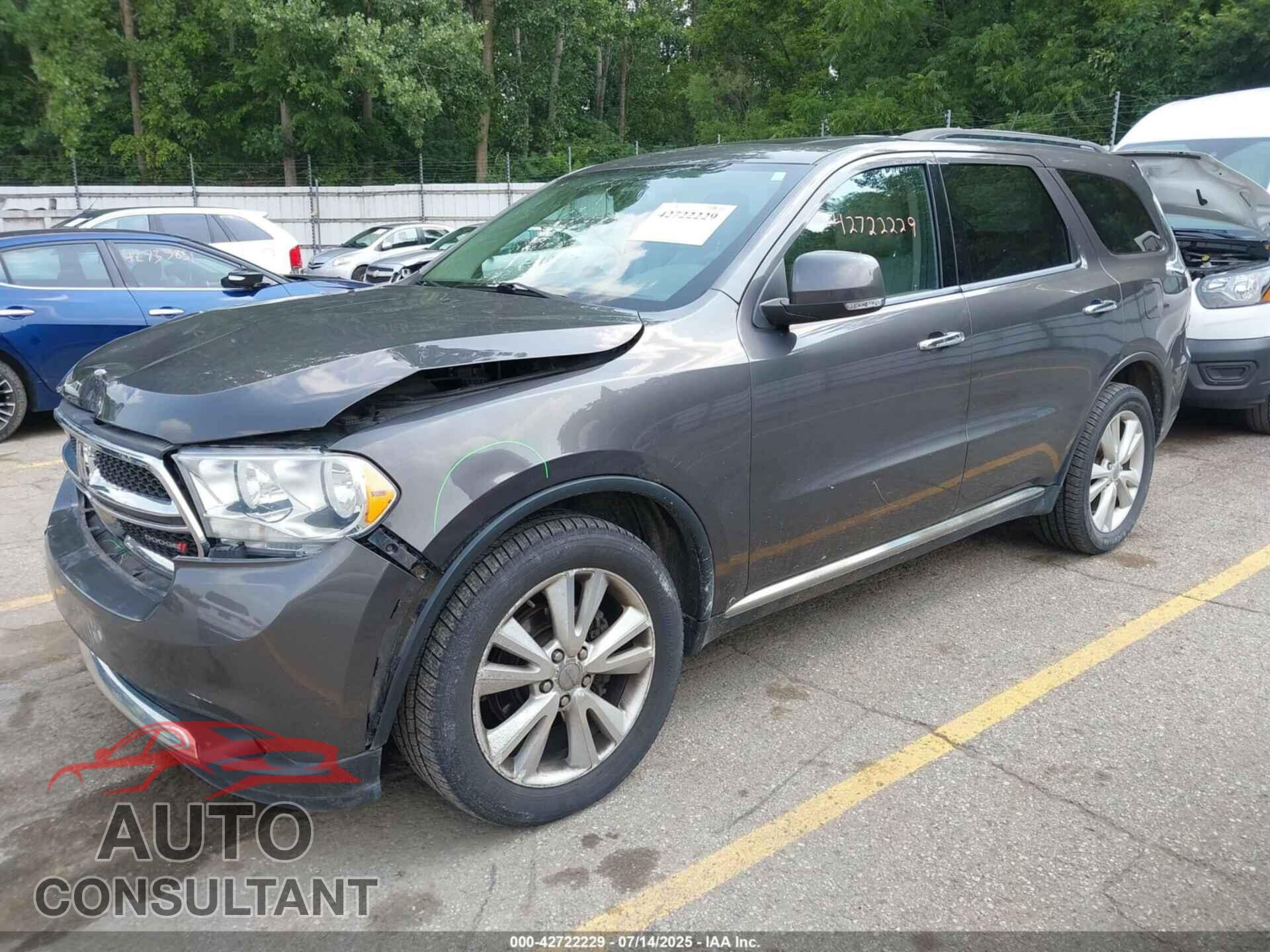 DODGE DURANGO 2013 - 1C4RDJDG0DC693522