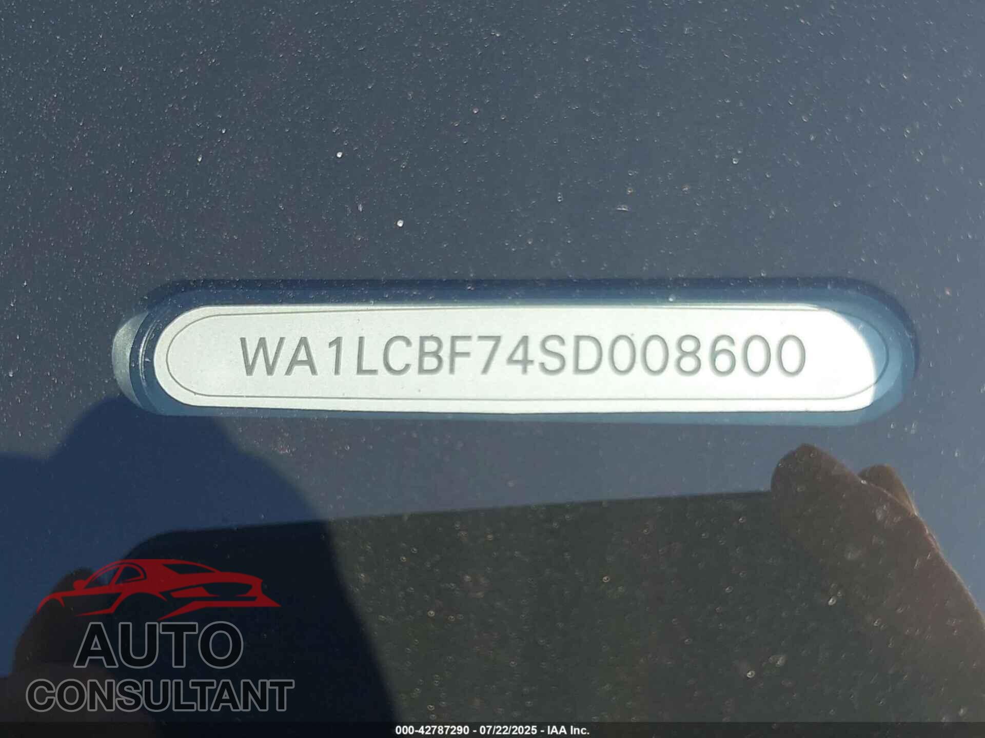 AUDI Q7 2025 - WA1LCBF74SD008600