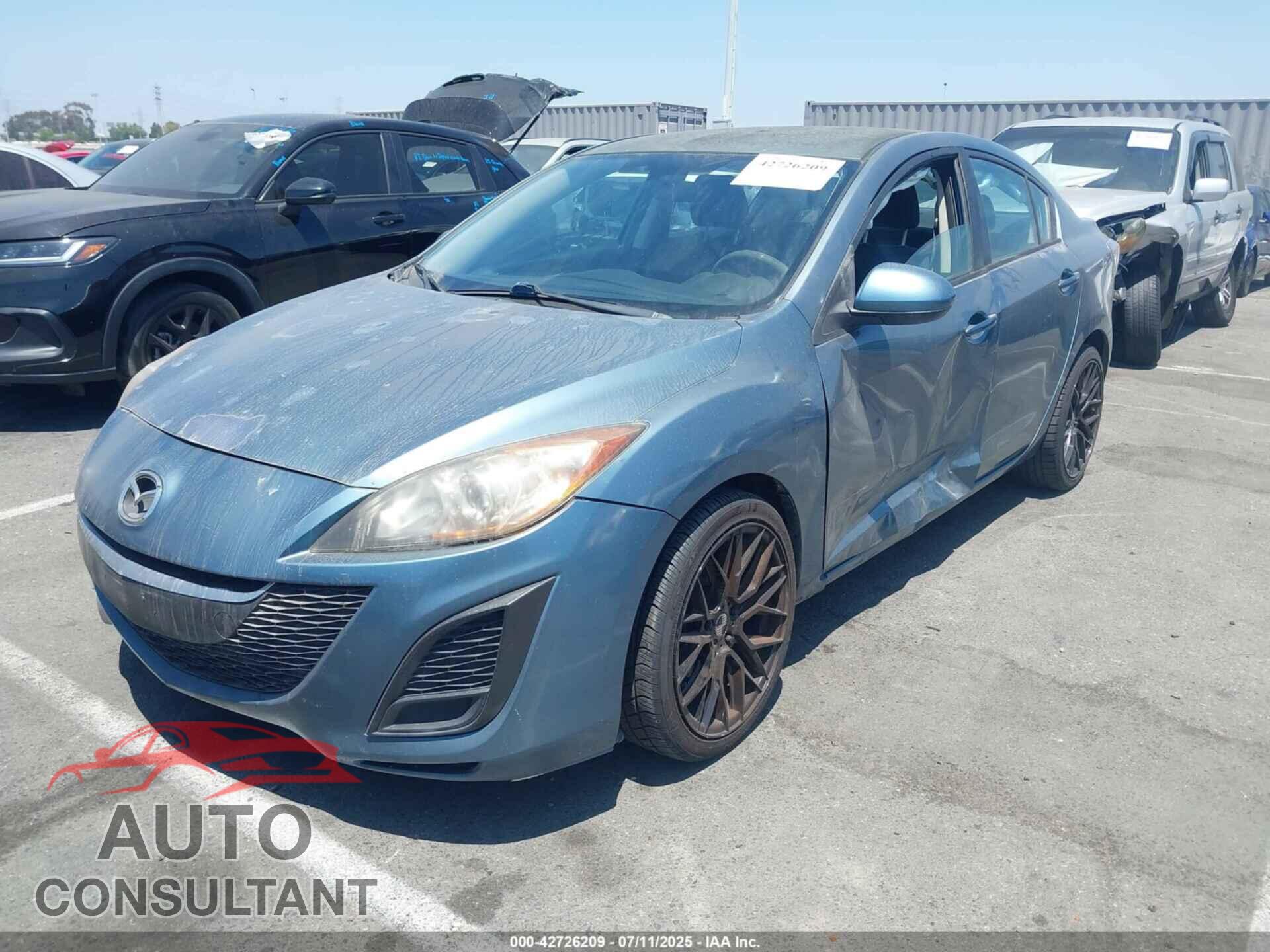 MAZDA MAZDA3 2011 - JM1BL1UG0B1408900