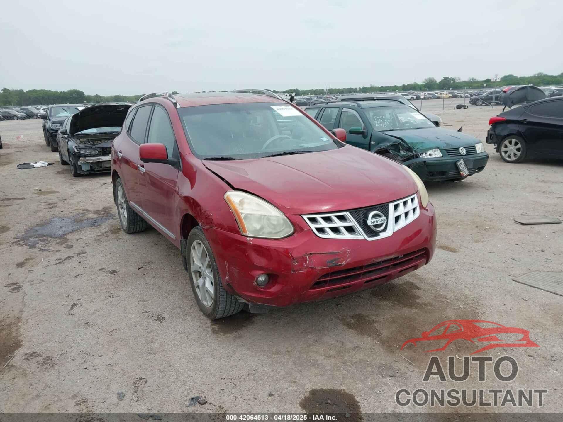 NISSAN ROGUE 2012 - JN8AS5MT8CW290302