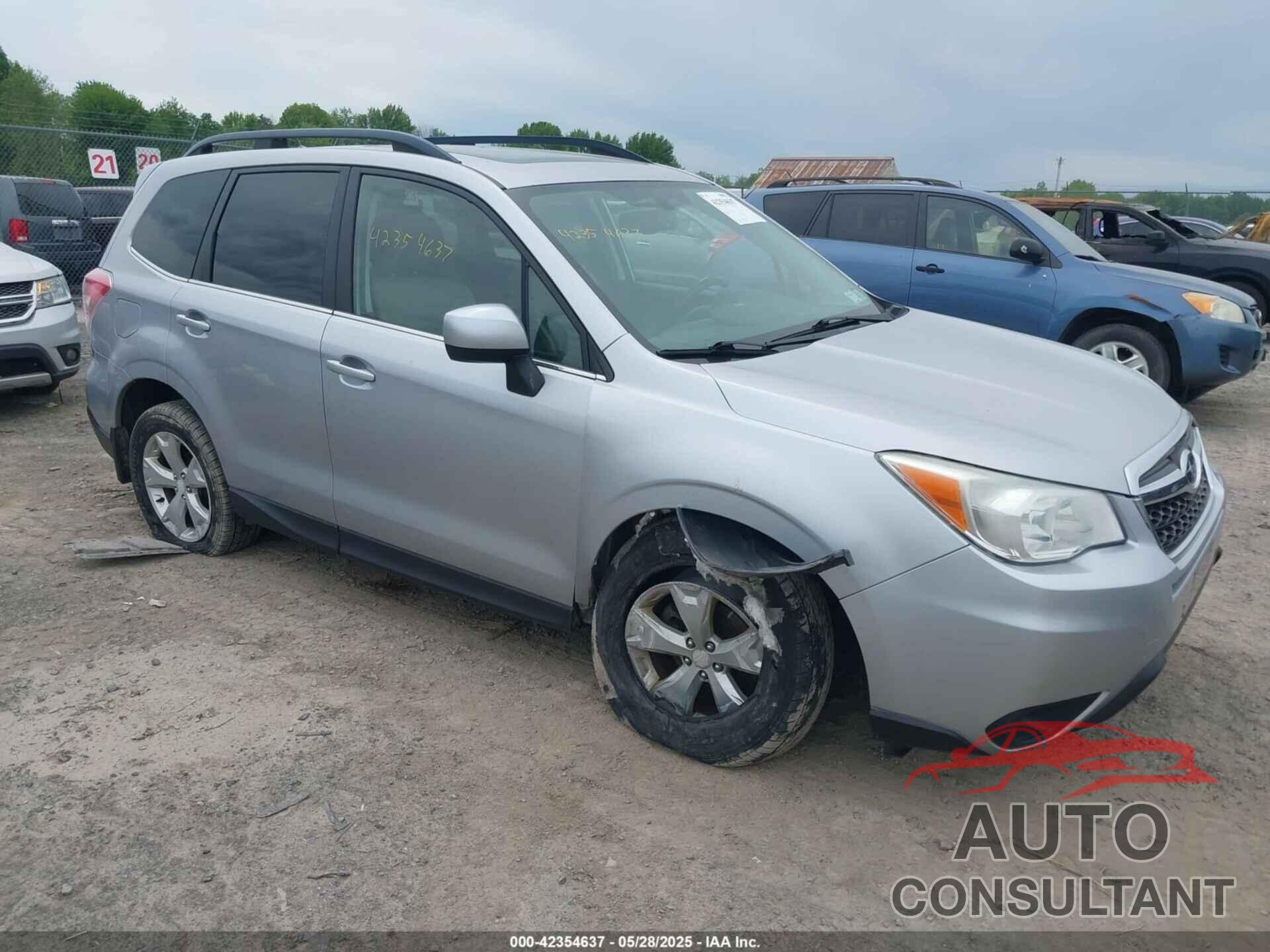 SUBARU FORESTER 2014 - JF2SJAJC2EH519694