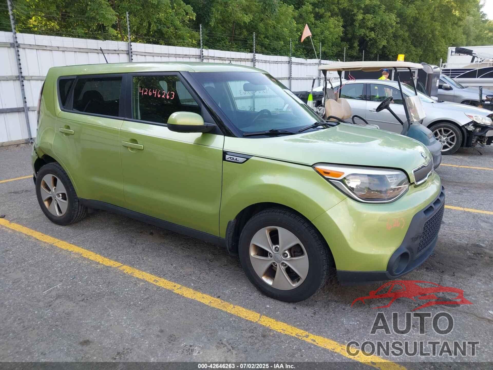 KIA SOUL 2015 - KNDJN2A22F7810764