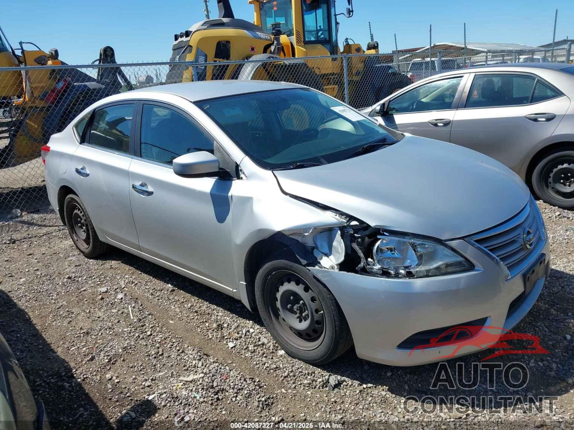 NISSAN SENTRA 2015 - 3N1AB7APXFY320995