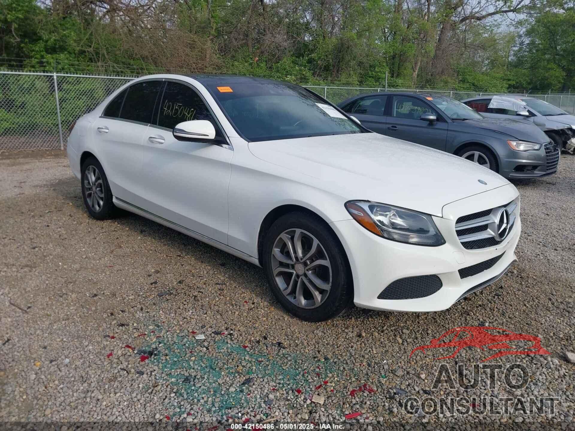 MERCEDES-BENZ C 300 2016 - 55SWF4KBXGU127315
