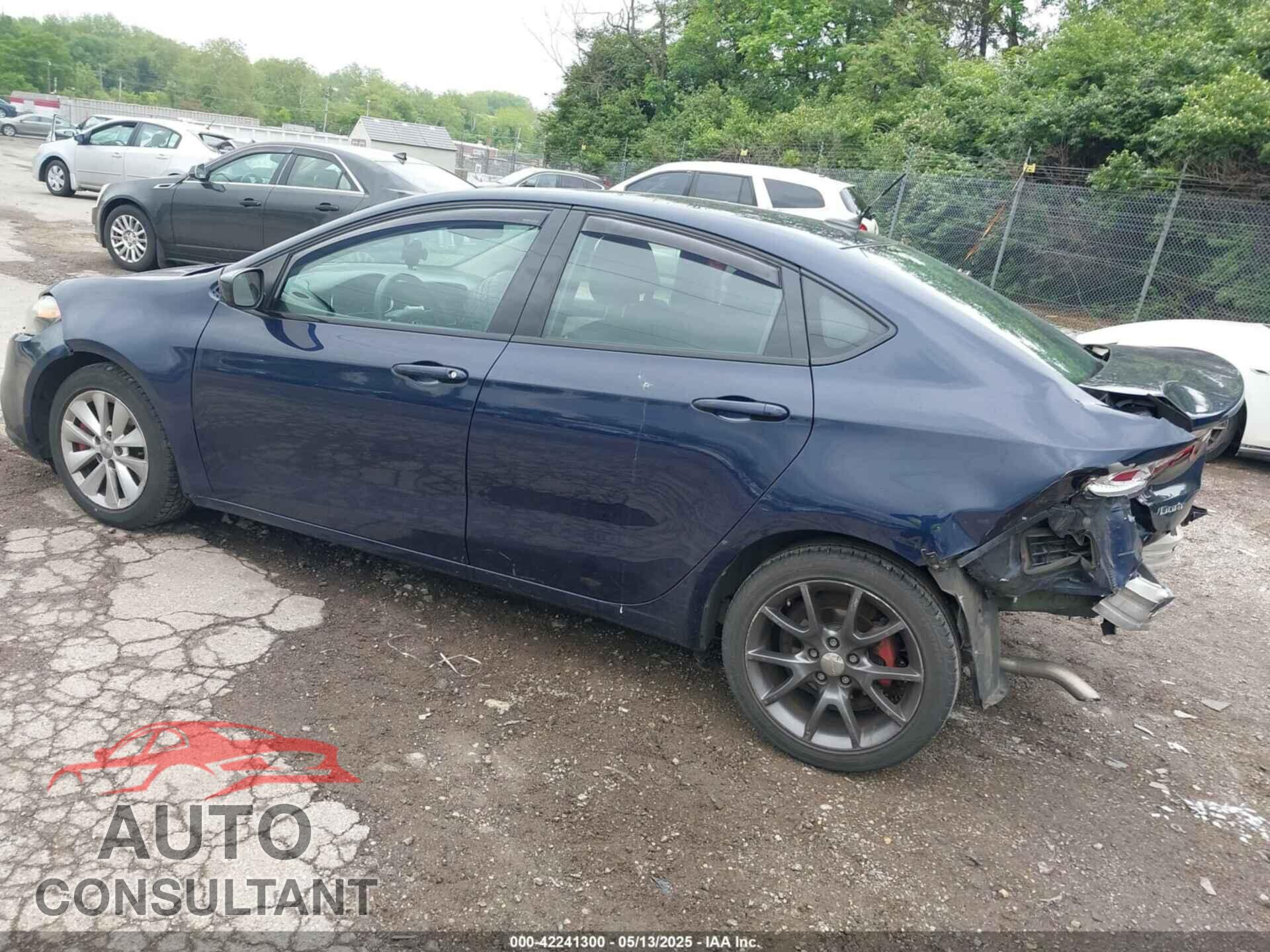 DODGE DART 2014 - 1C3CDFBB7ED725358