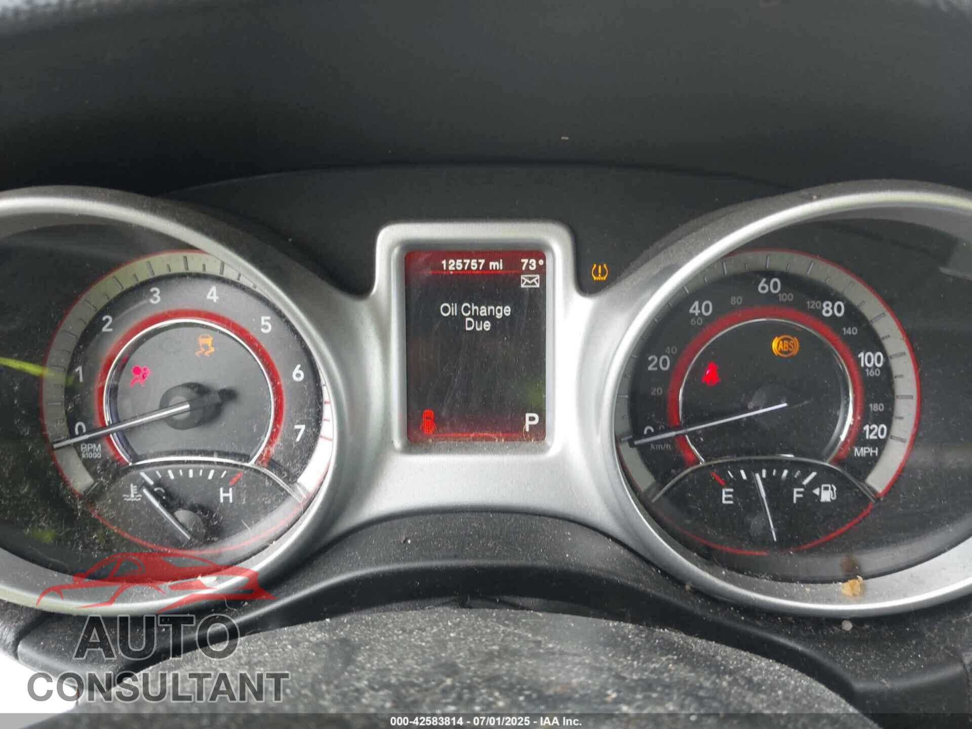 DODGE JOURNEY 2017 - 3C4PDDAG5HT703243