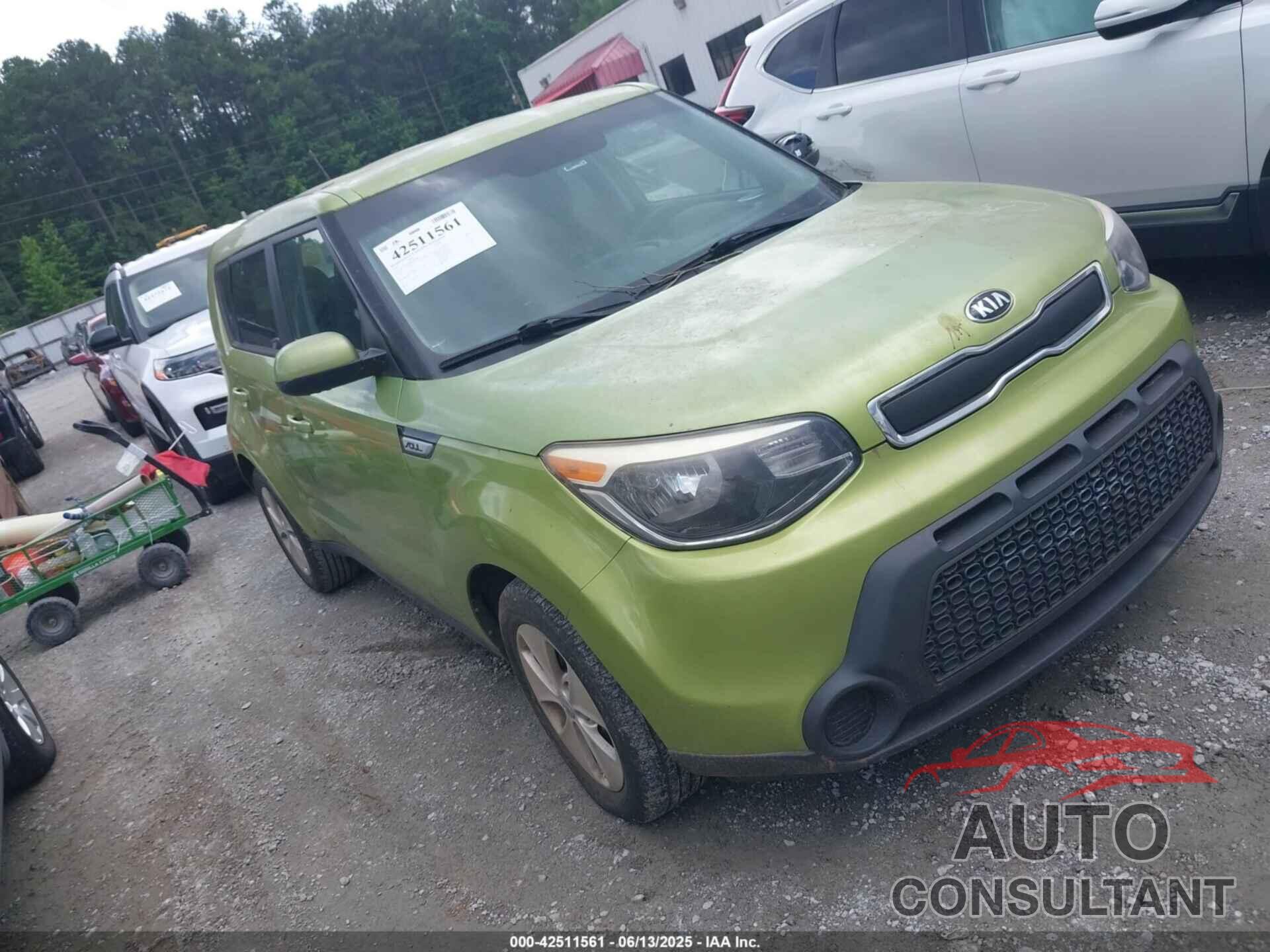 KIA SOUL 2015 - KNDJN2A20F7774489