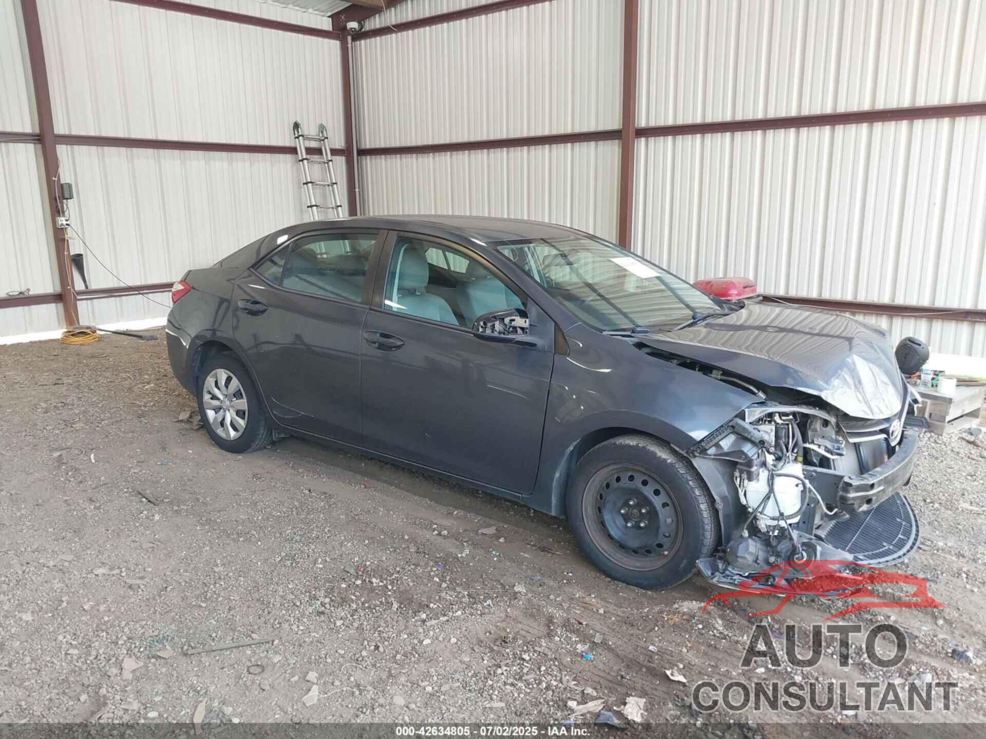 TOYOTA COROLLA 2014 - 2T1BURHE4EC178315