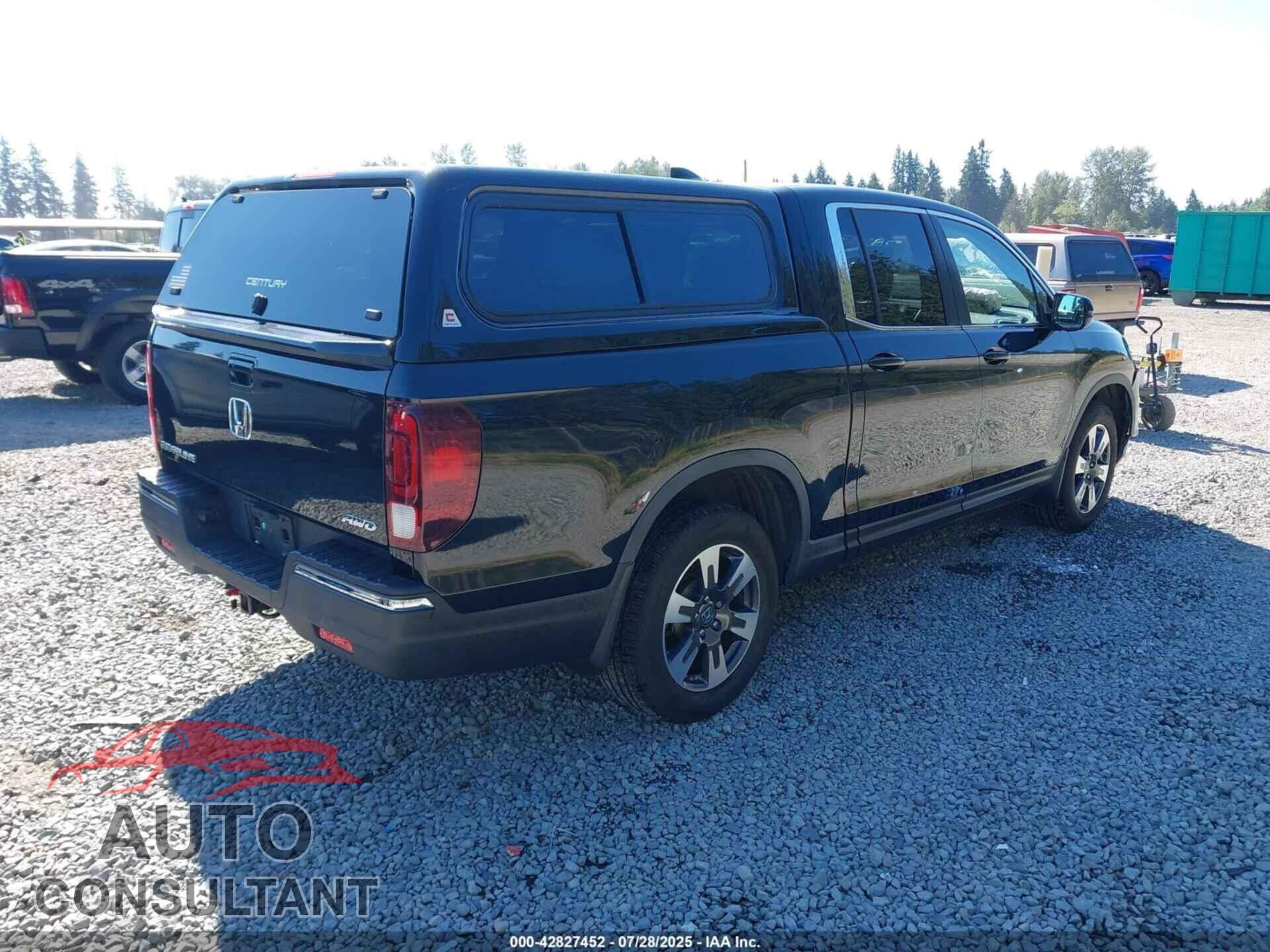 HONDA RIDGELINE 2017 - 5FPYK3F56HB012451