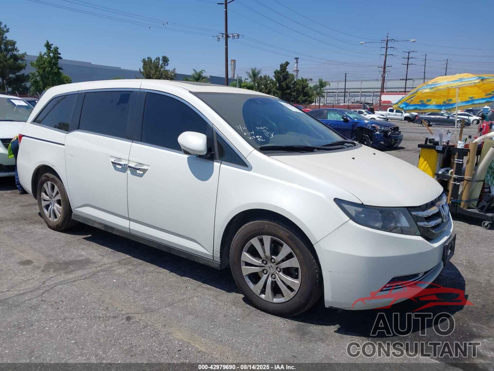 HONDA ODYSSEY 2016 - 5FNRL5H60GB151601