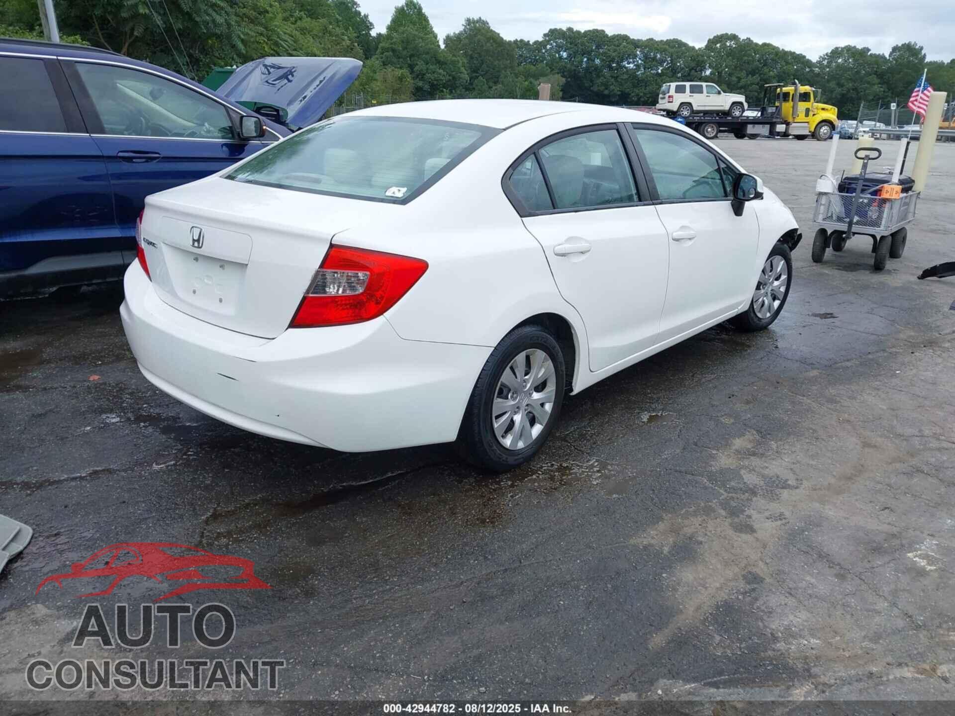 HONDA CIVIC 2012 - 19XFB2F53CE316359