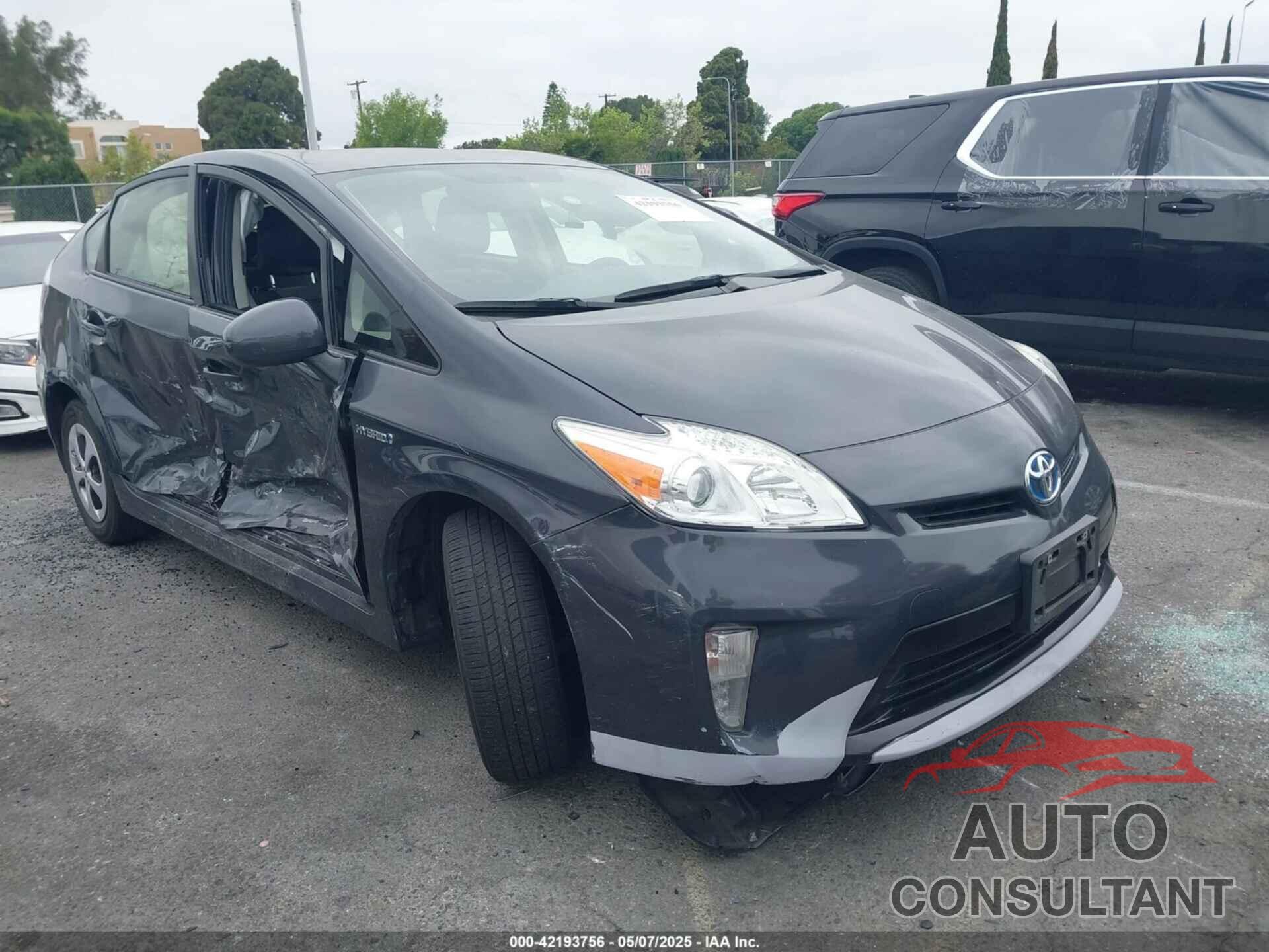 TOYOTA PRIUS 2015 - JTDKN3DU9F2003324