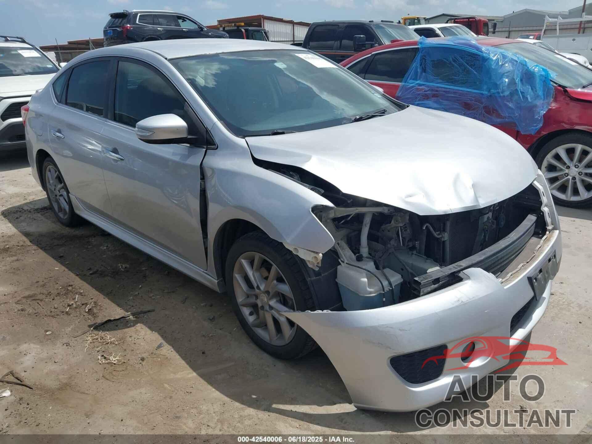NISSAN SENTRA 2015 - 3N1AB7AP0FY316583