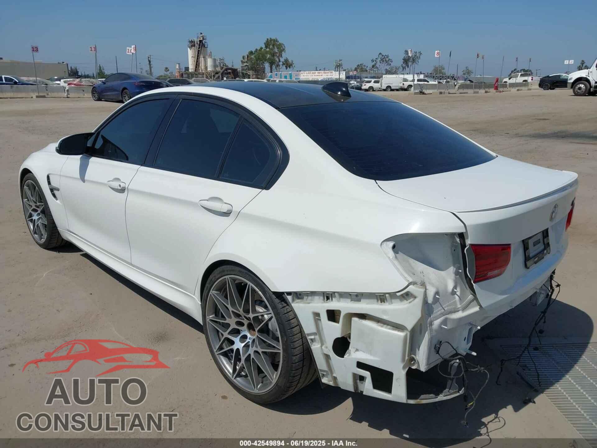 BMW M3 2016 - WBS8M9C50G5D30278