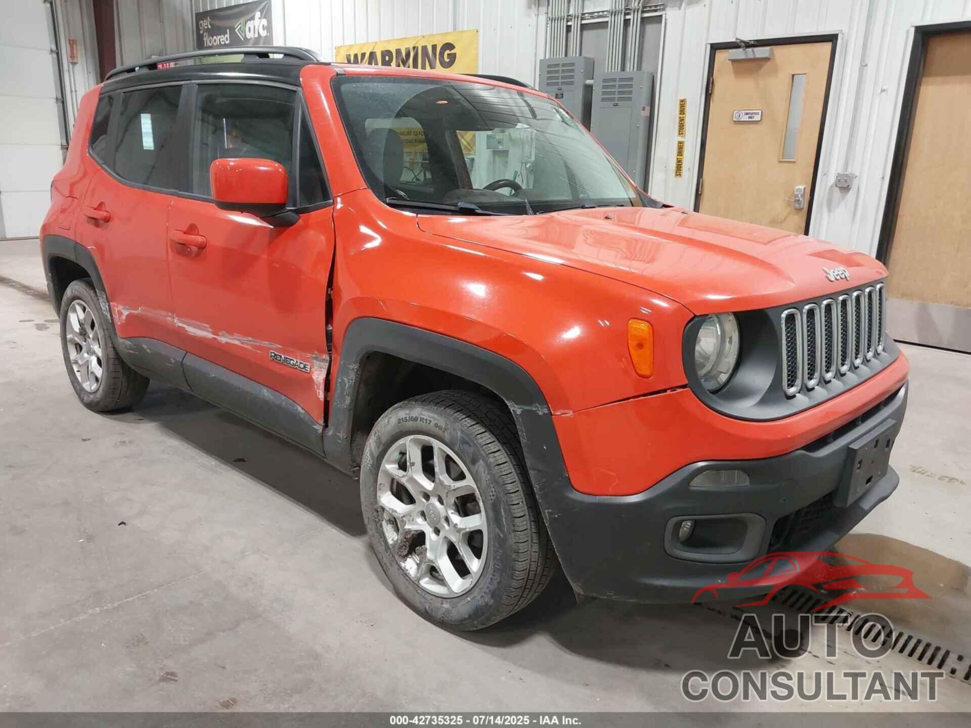 JEEP RENEGADE 2015 - ZACCJBBT1FPB51882