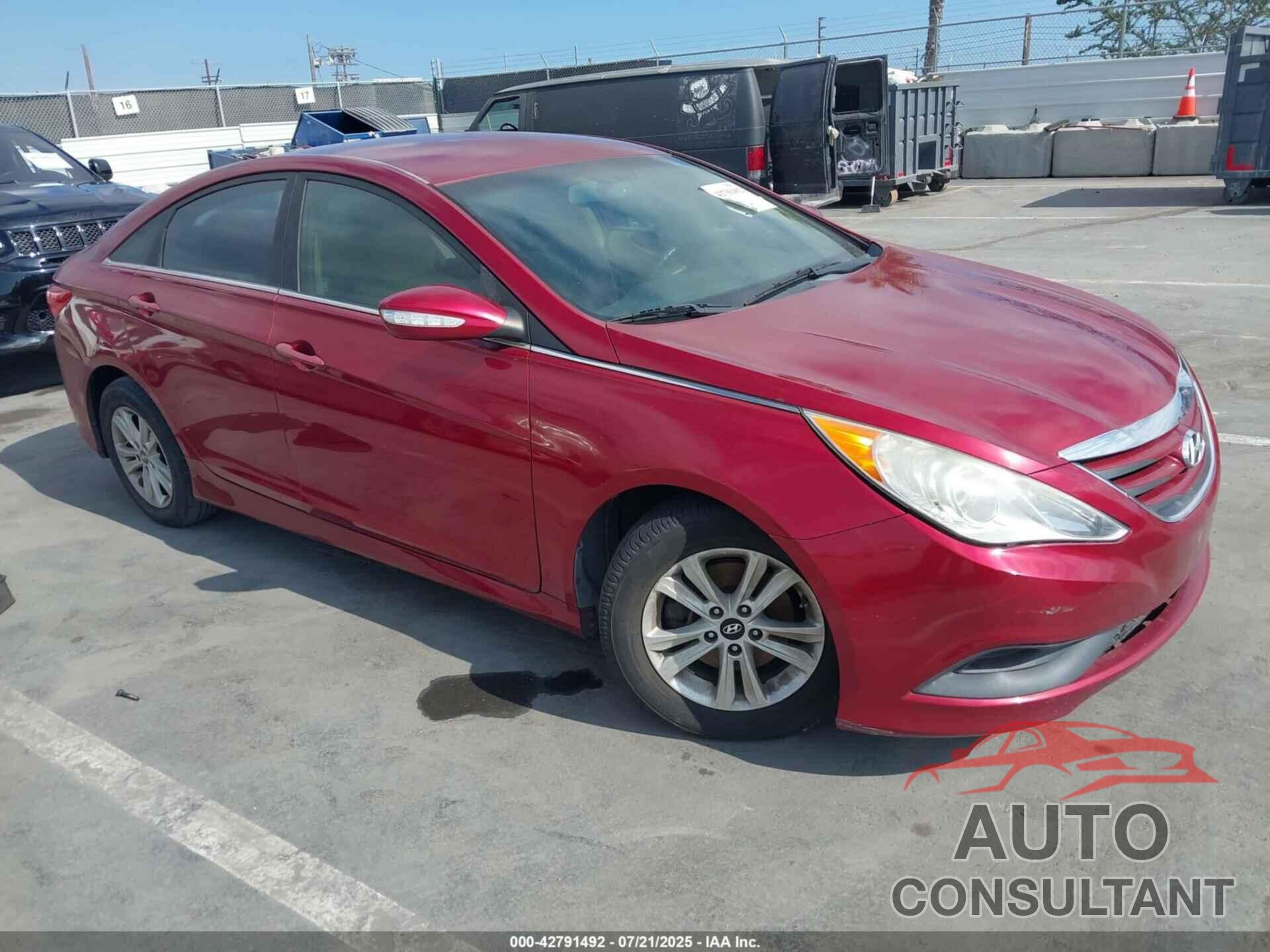 HYUNDAI SONATA 2014 - 5NPEB4AC9EH837663