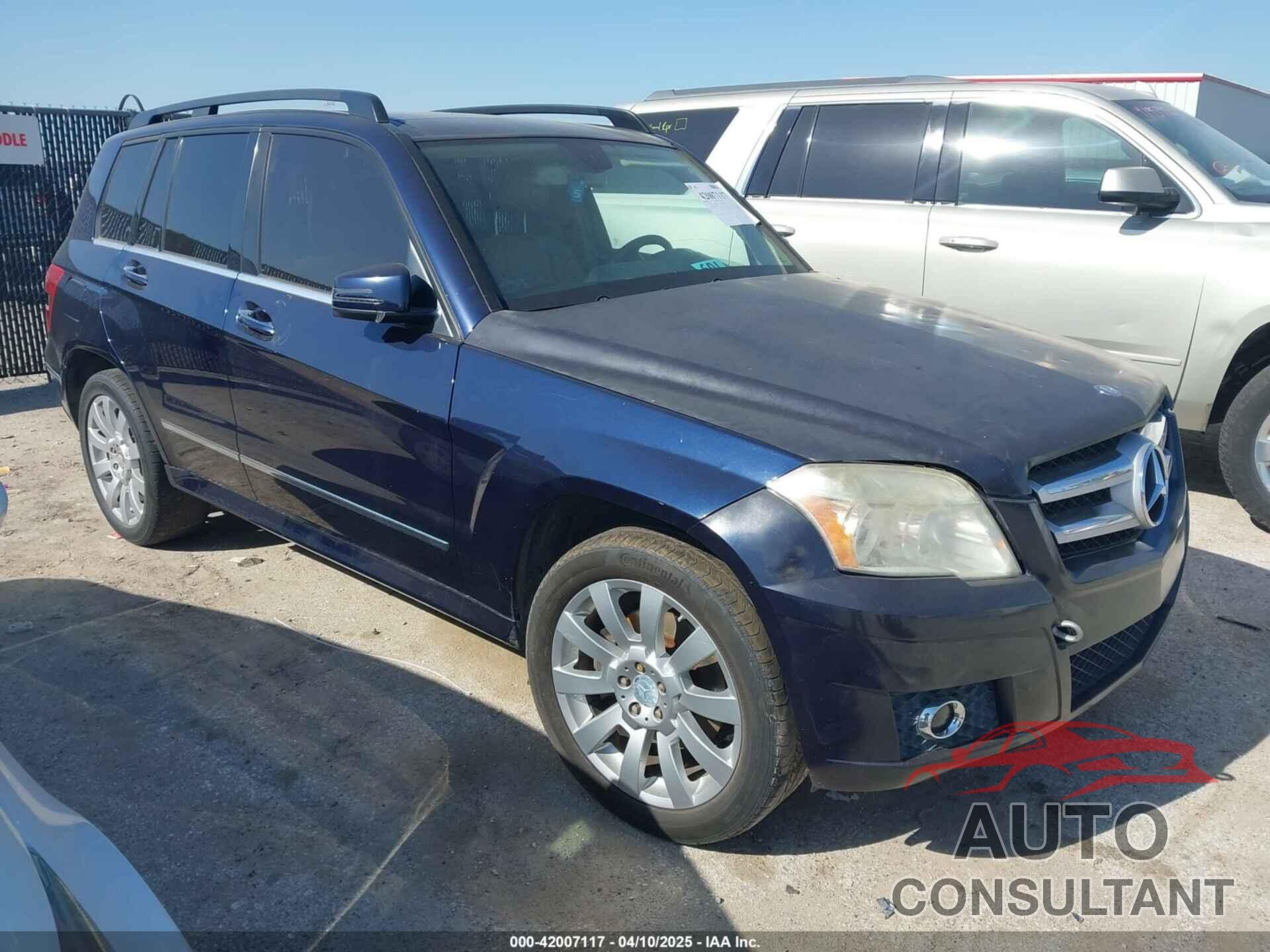 MERCEDES-BENZ GLK 350 2012 - WDCGG8HB9CF885891