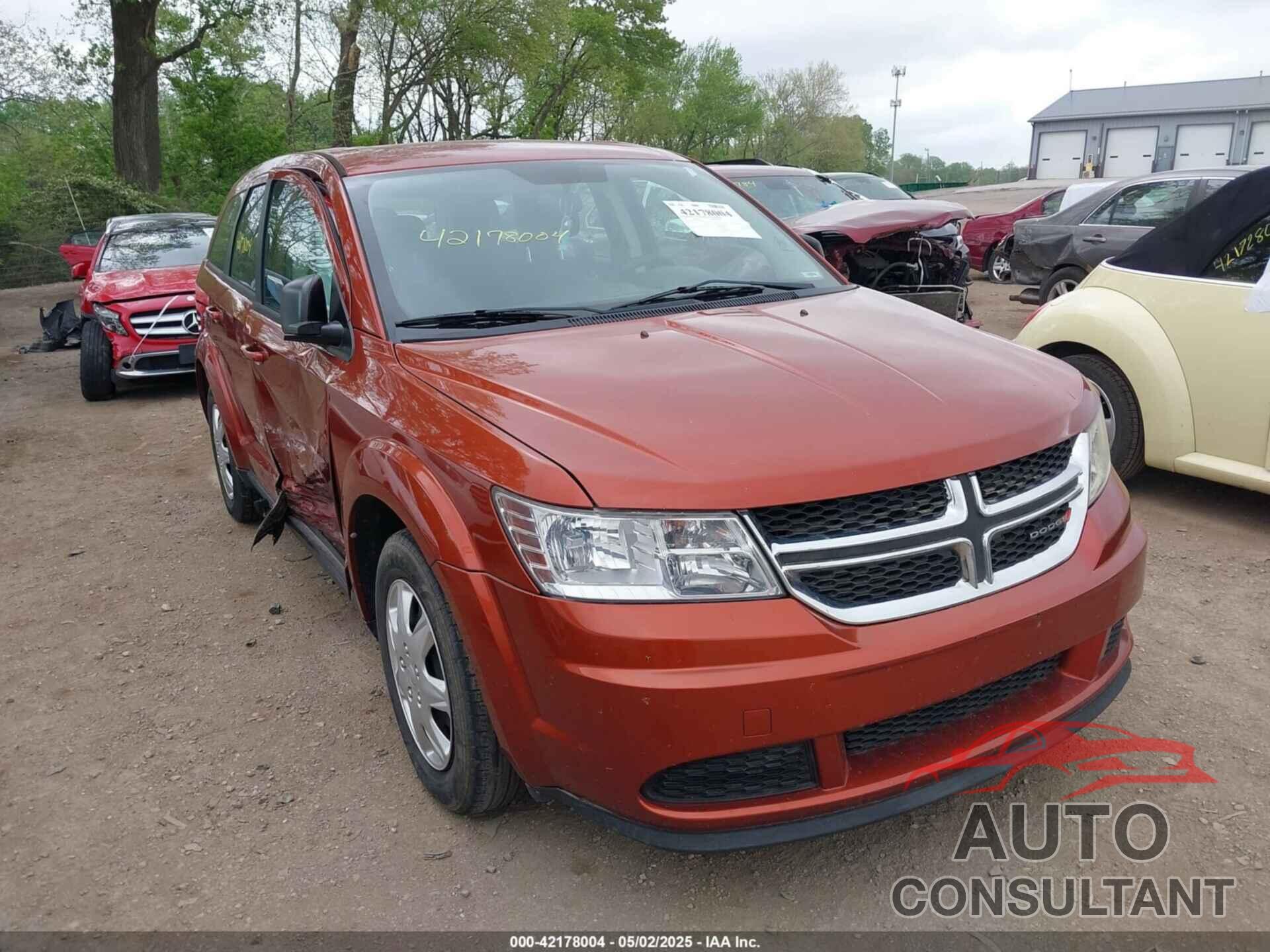 DODGE JOURNEY 2014 - 3C4PDCABXET285627