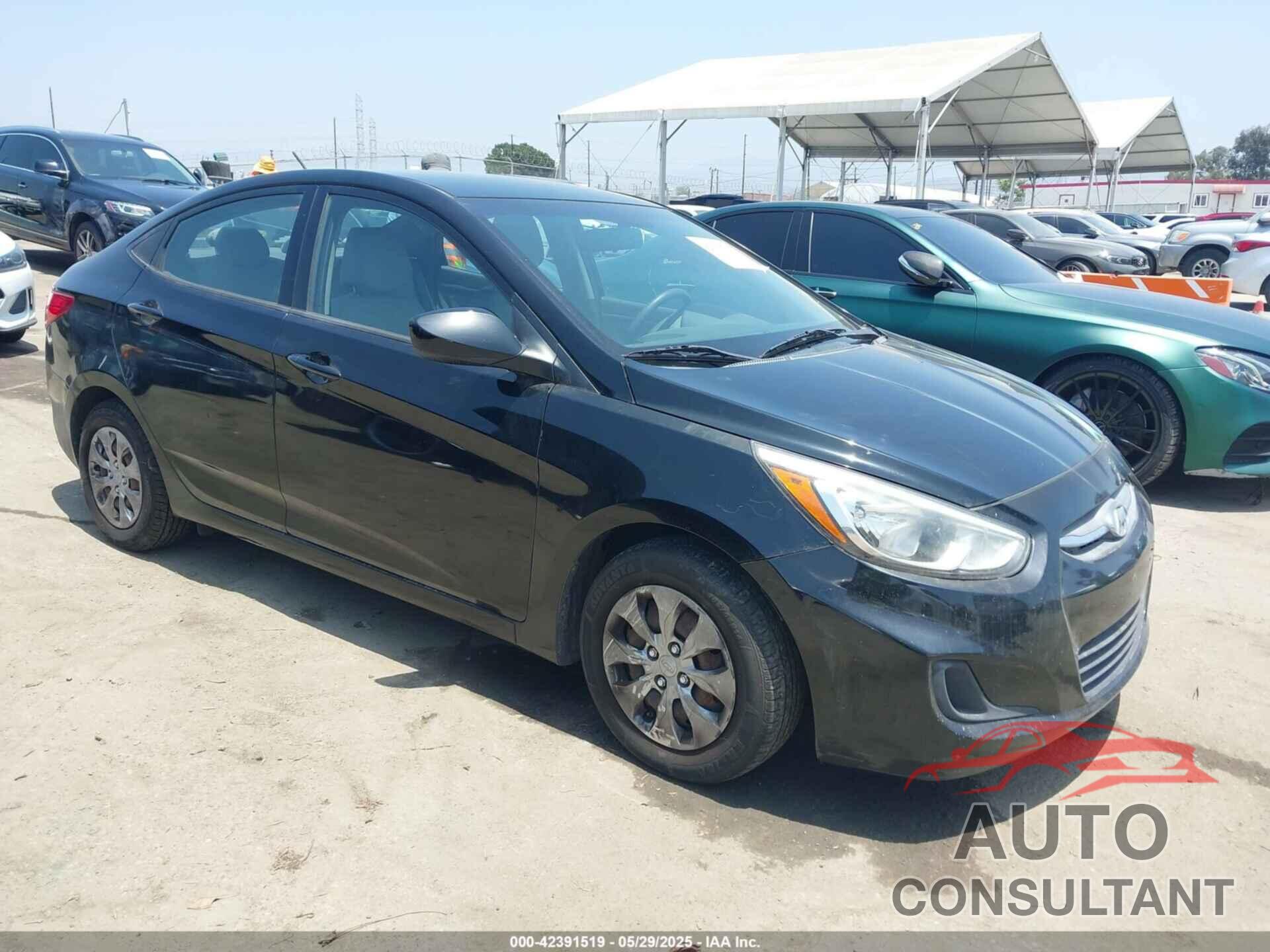 HYUNDAI ACCENT 2017 - KMHCT4AE4HU354755