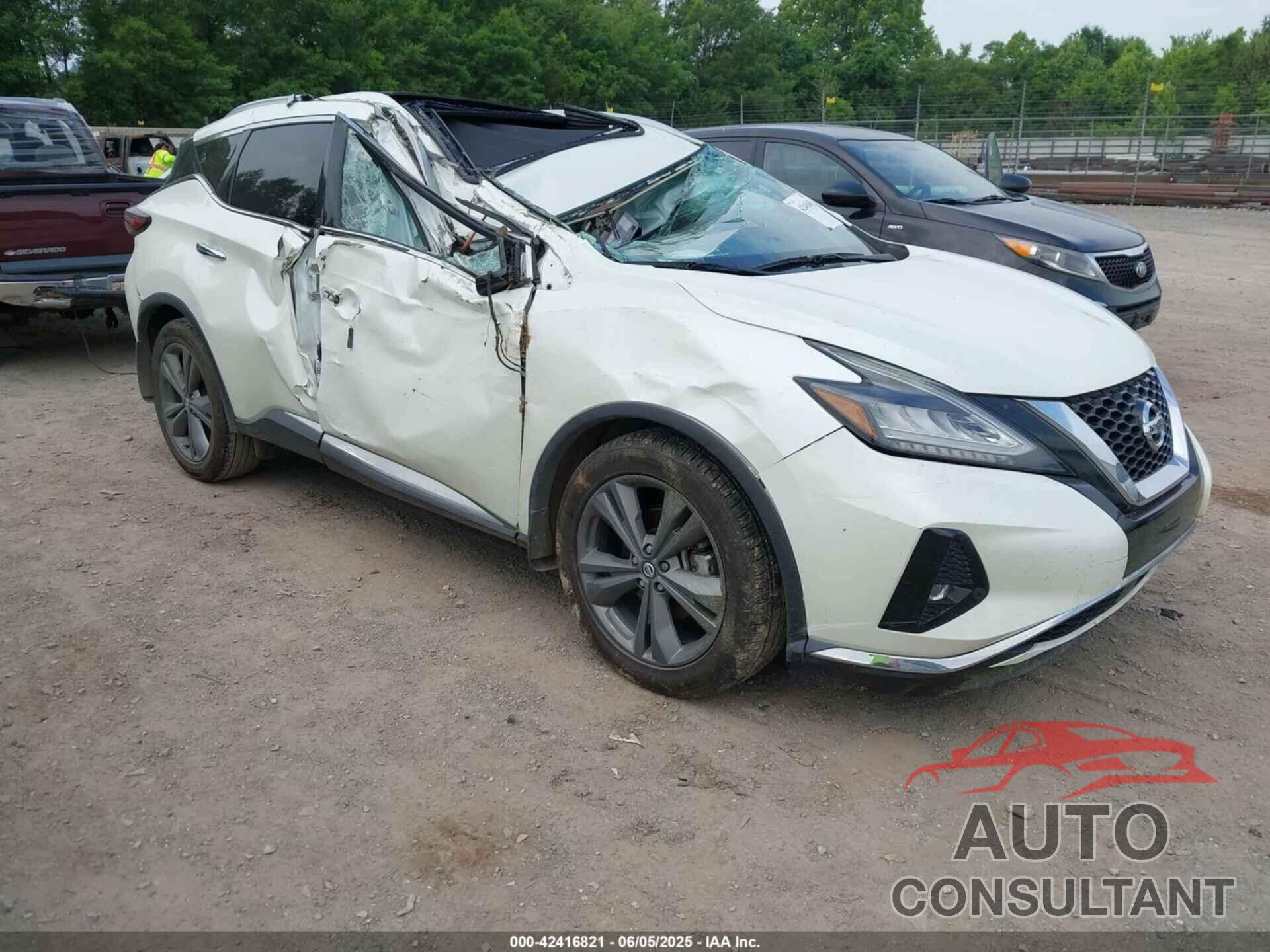 NISSAN MURANO 2021 - 5N1AZ2DJ9MC124874