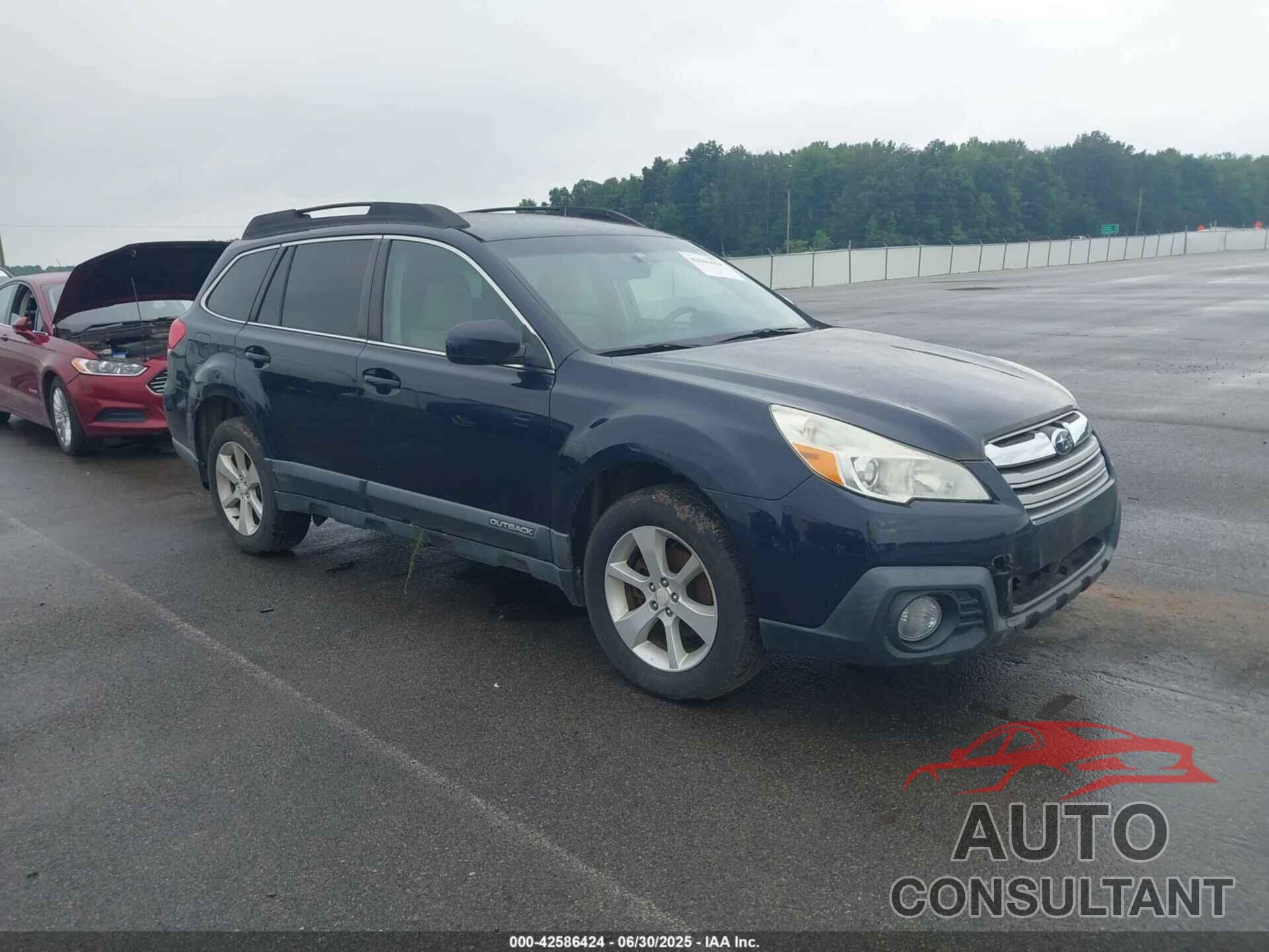 SUBARU OUTBACK 2013 - 4S4BRBCC8D1324776